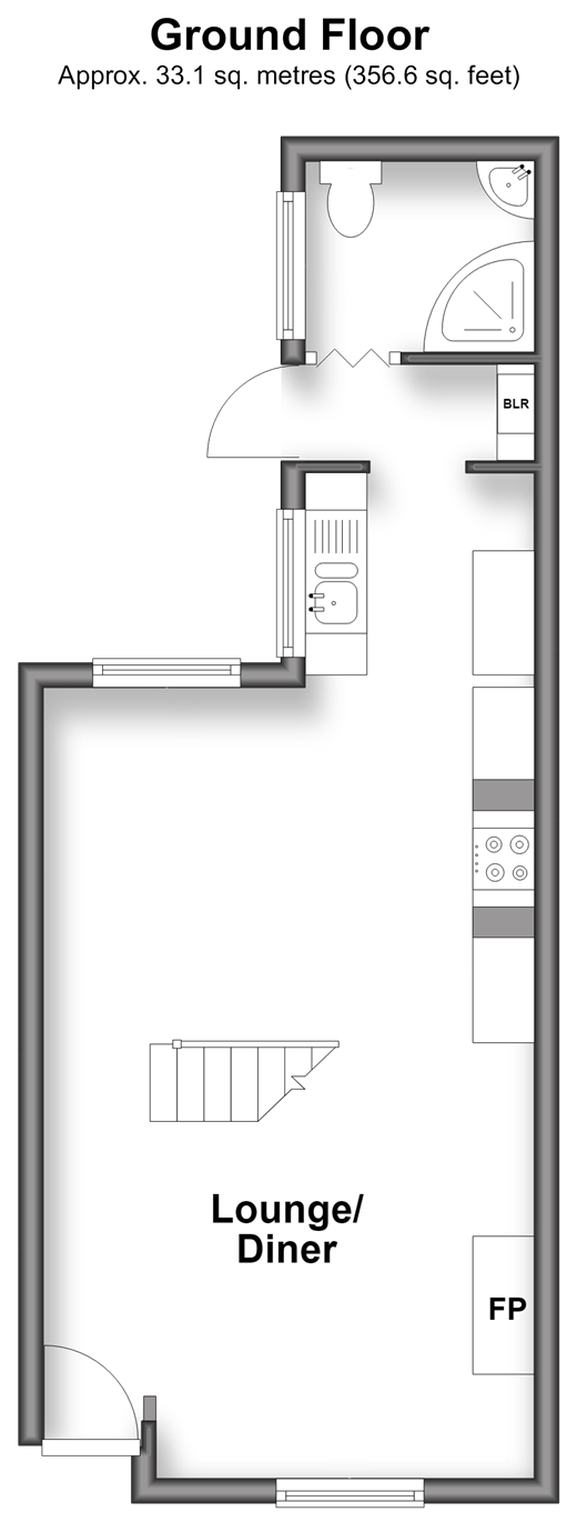Dickson Road, Dover floorplan