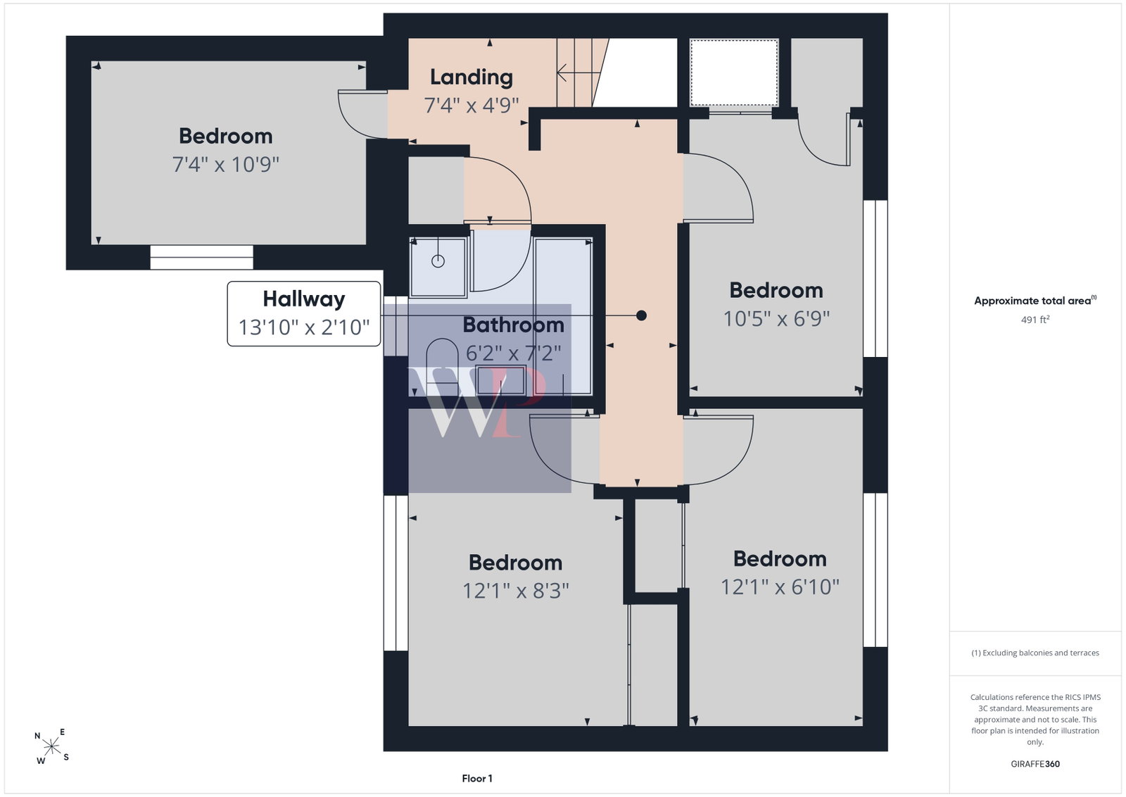 27, Gainsborough Avenue, Diss floorplan
