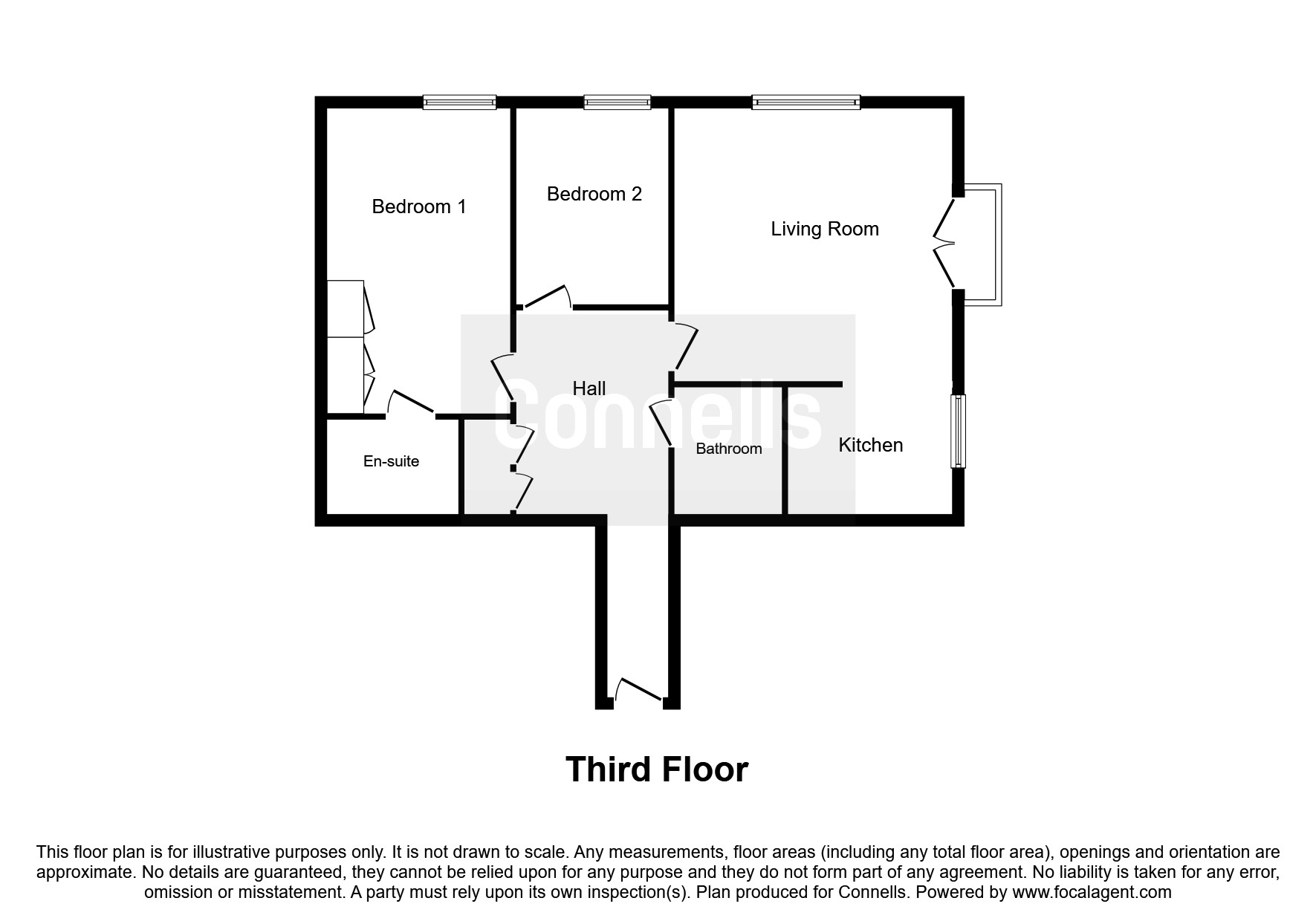 2 Bedrooms Flat for sale in Updown Hill, Haywards Heath RH16