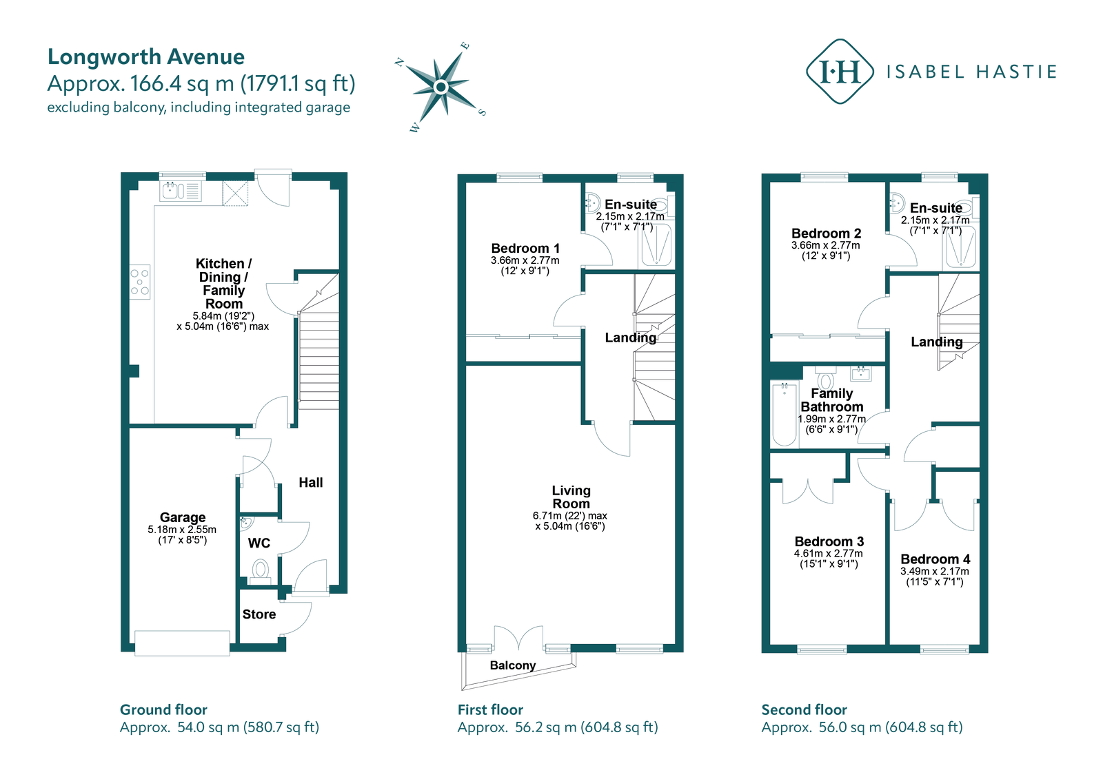 68, Longworth Avenue, Cambridge floorplan