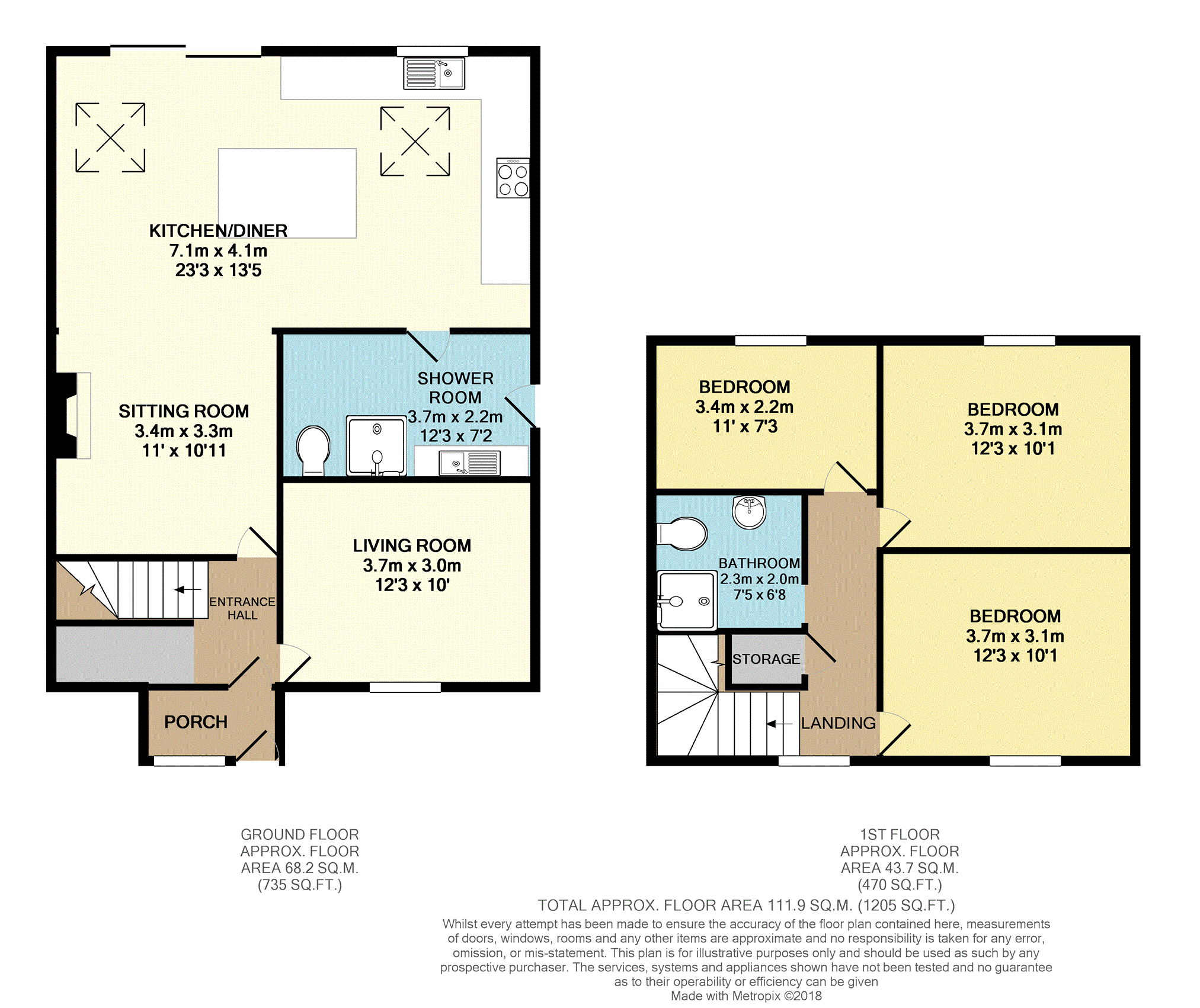 3 Bedrooms Semi-detached house for sale in Anderson Road, Radlett WD7