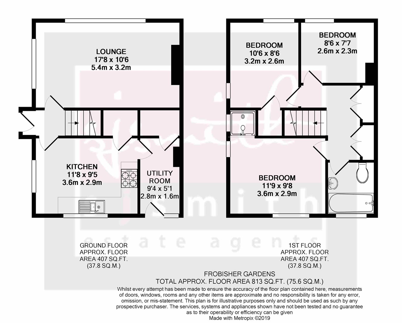 3 Bedrooms End terrace house for sale in Frobisher Gardens, Stanwell, Staines-Upon-Thames TW19