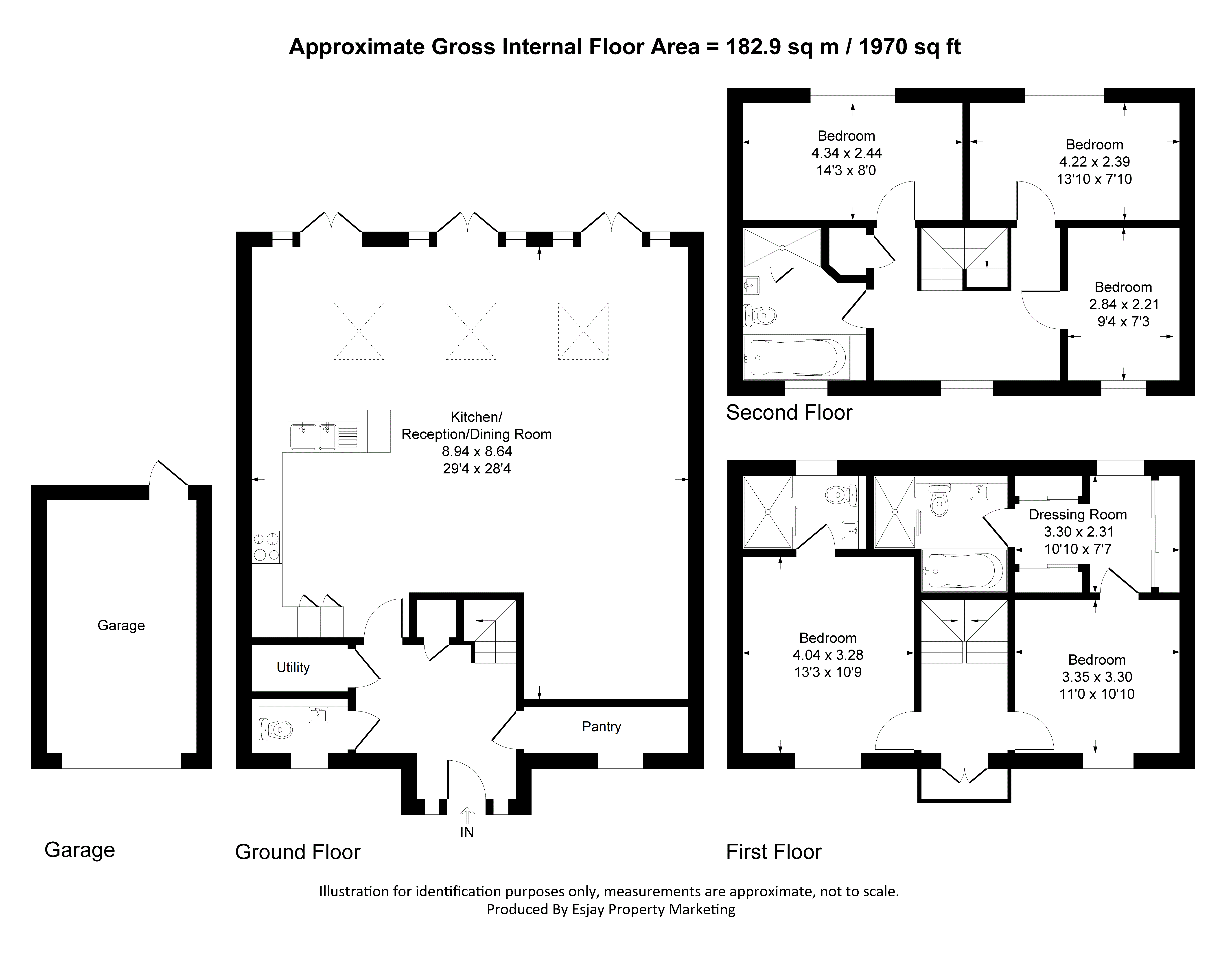 74, Sherbrooke Way, Worcester Park floorplan