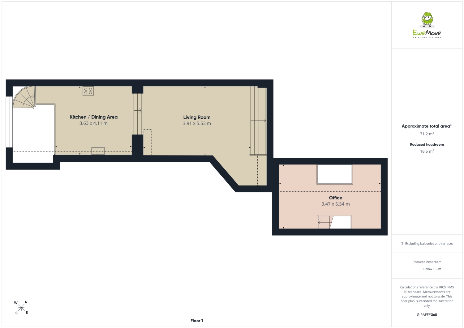 5, Back Lane, Bradford floorplan