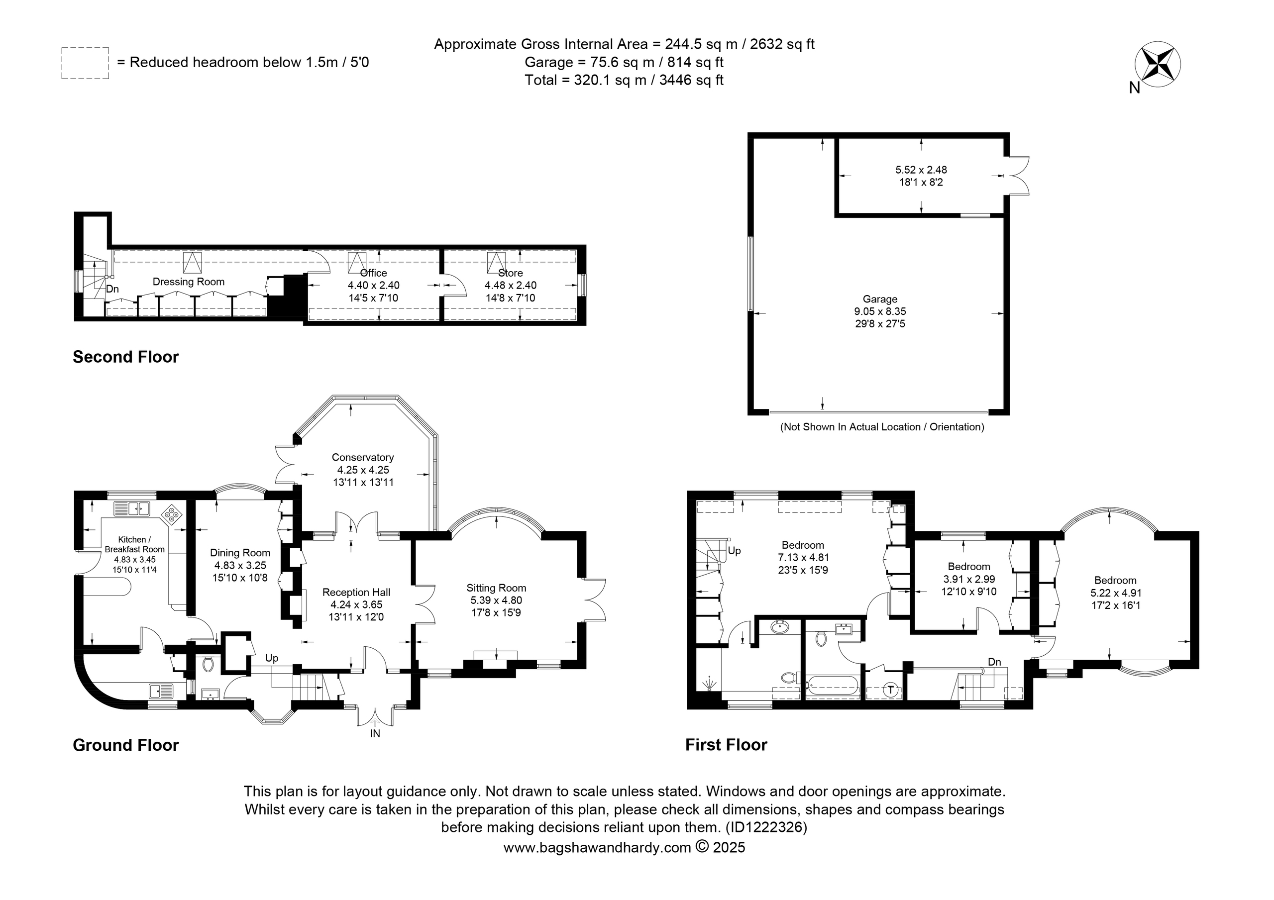 7a Silver Lane, Purley floorplan