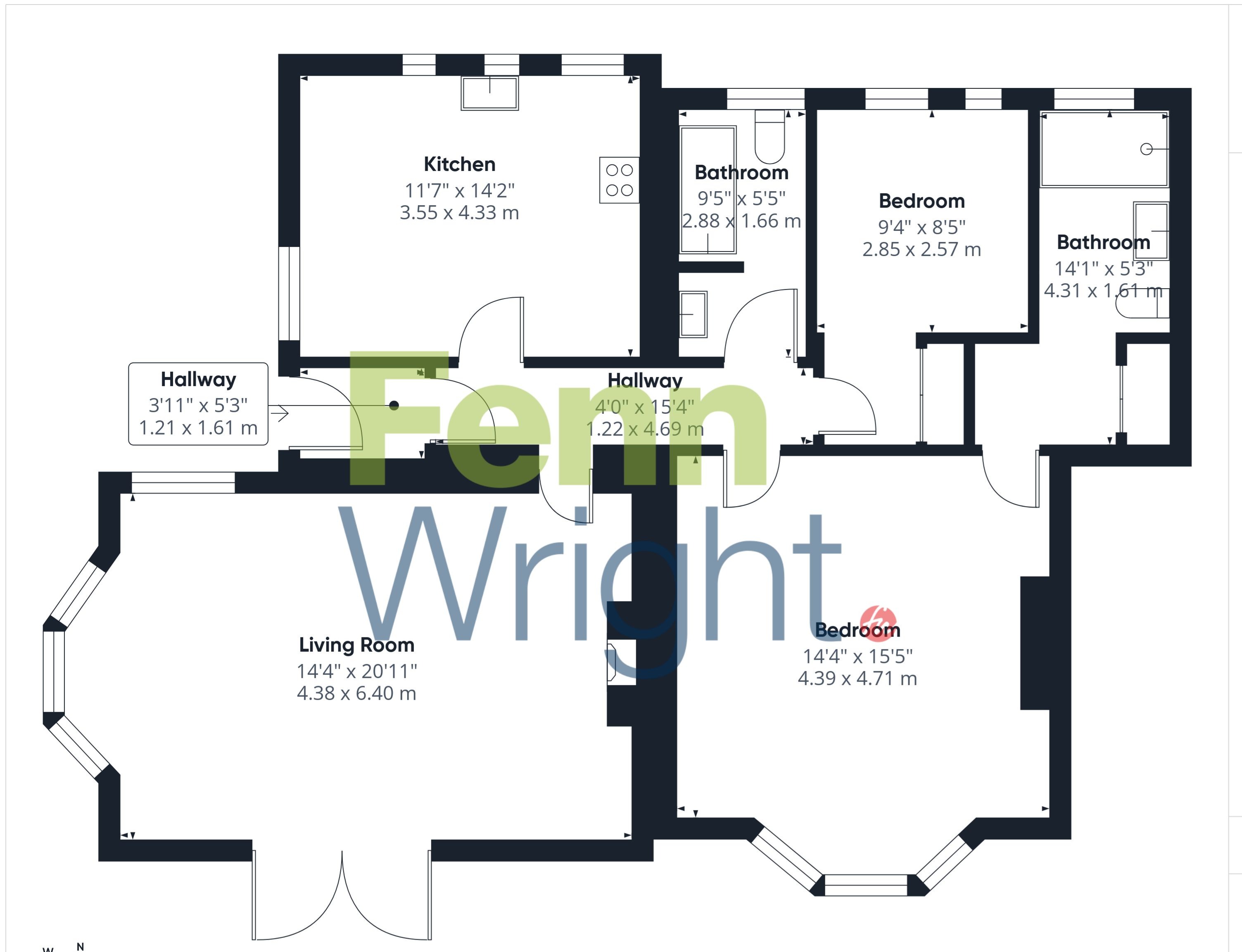1 The Bartlet,, Undercliff Road East, Suffolk floorplan