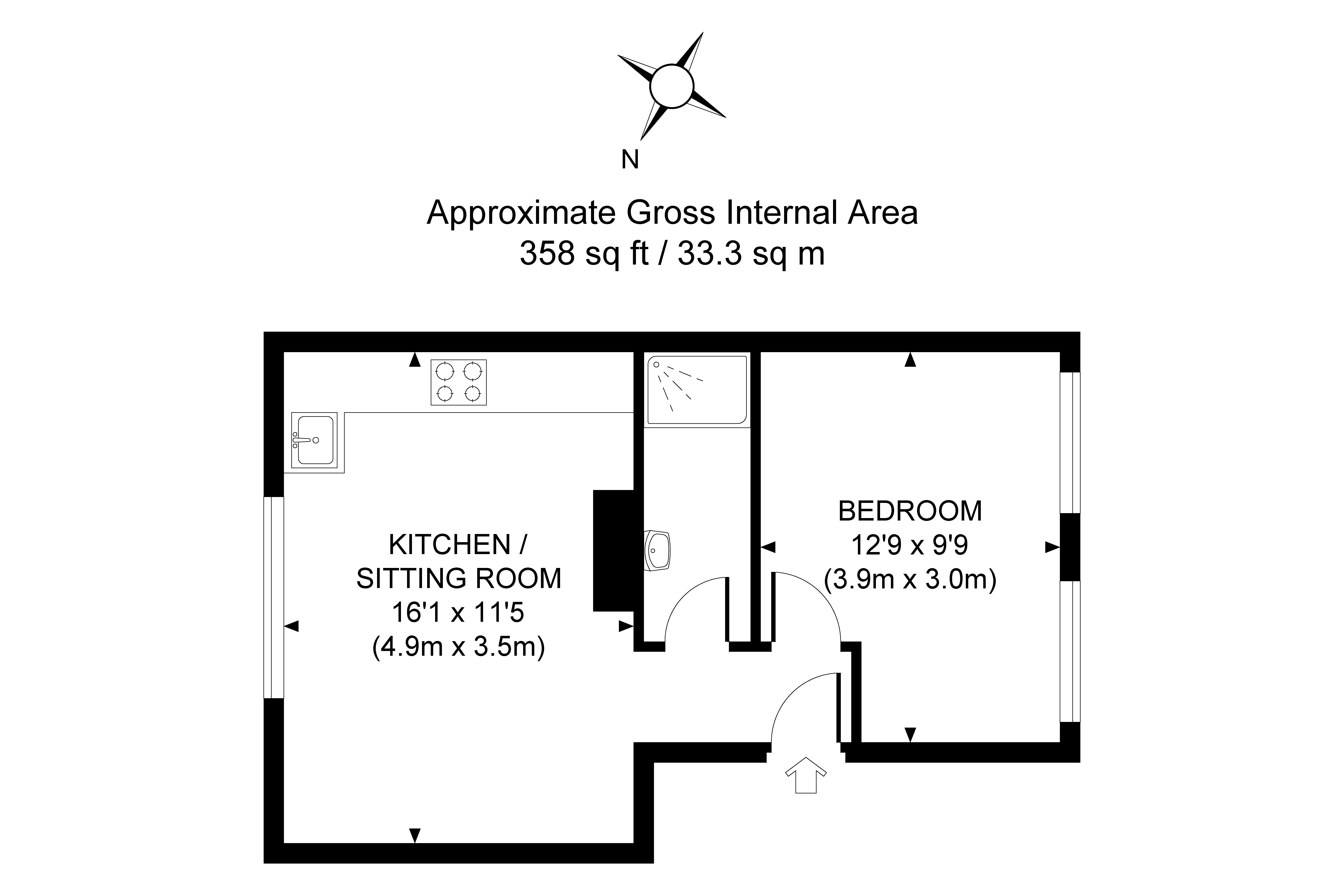 1 bed flat for sale in Sundridge Road, Woking GU22 Zoopla