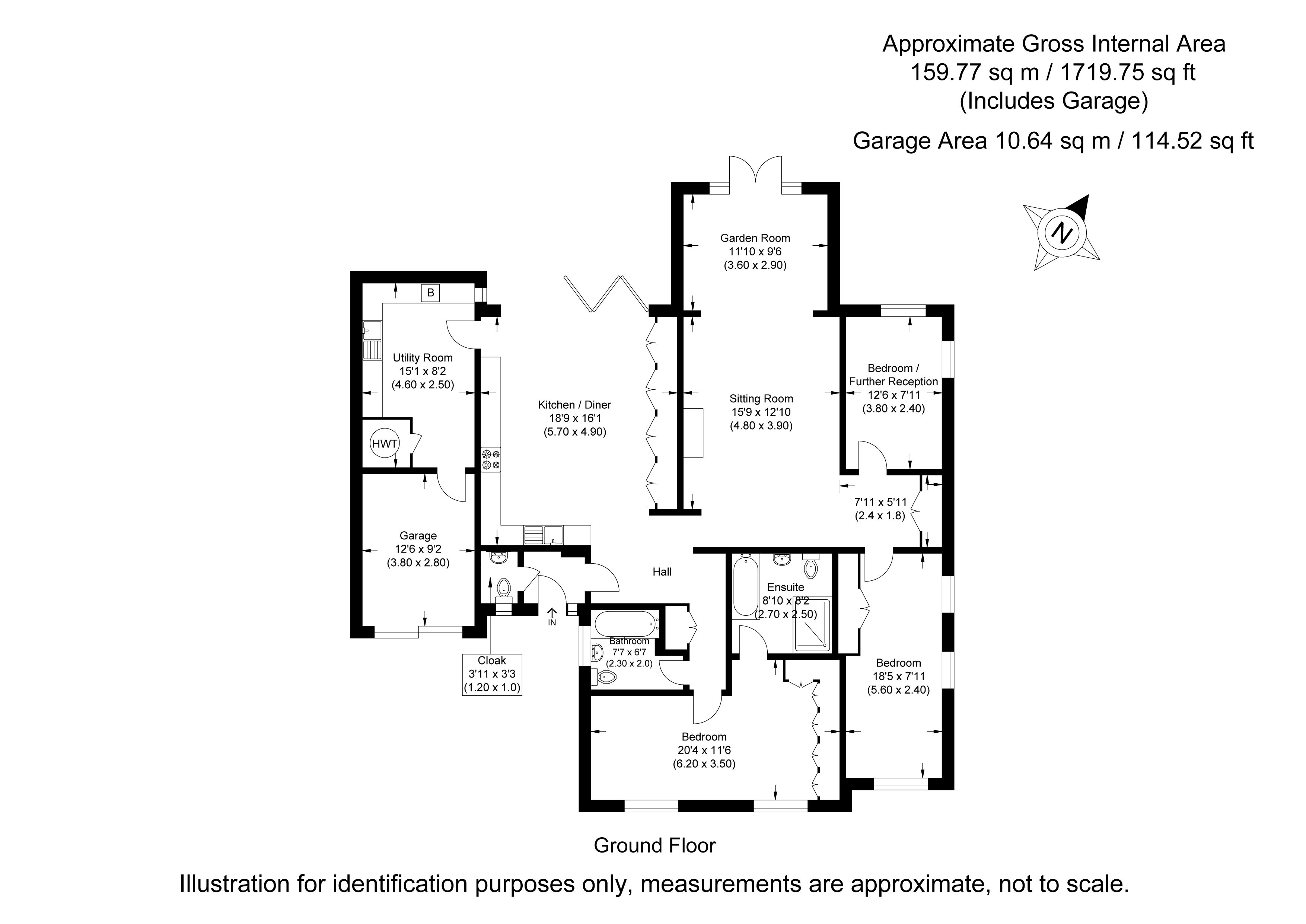 17, Raffin Park, Hertfordshire floorplan