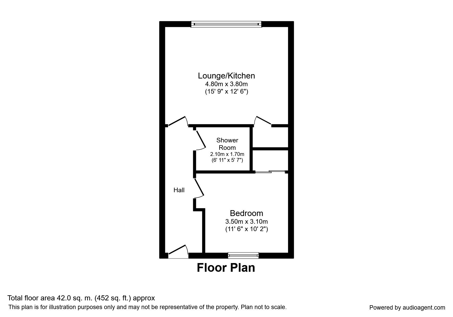 1 Bedrooms Flat to rent in Blonk Street, Sheffield S3