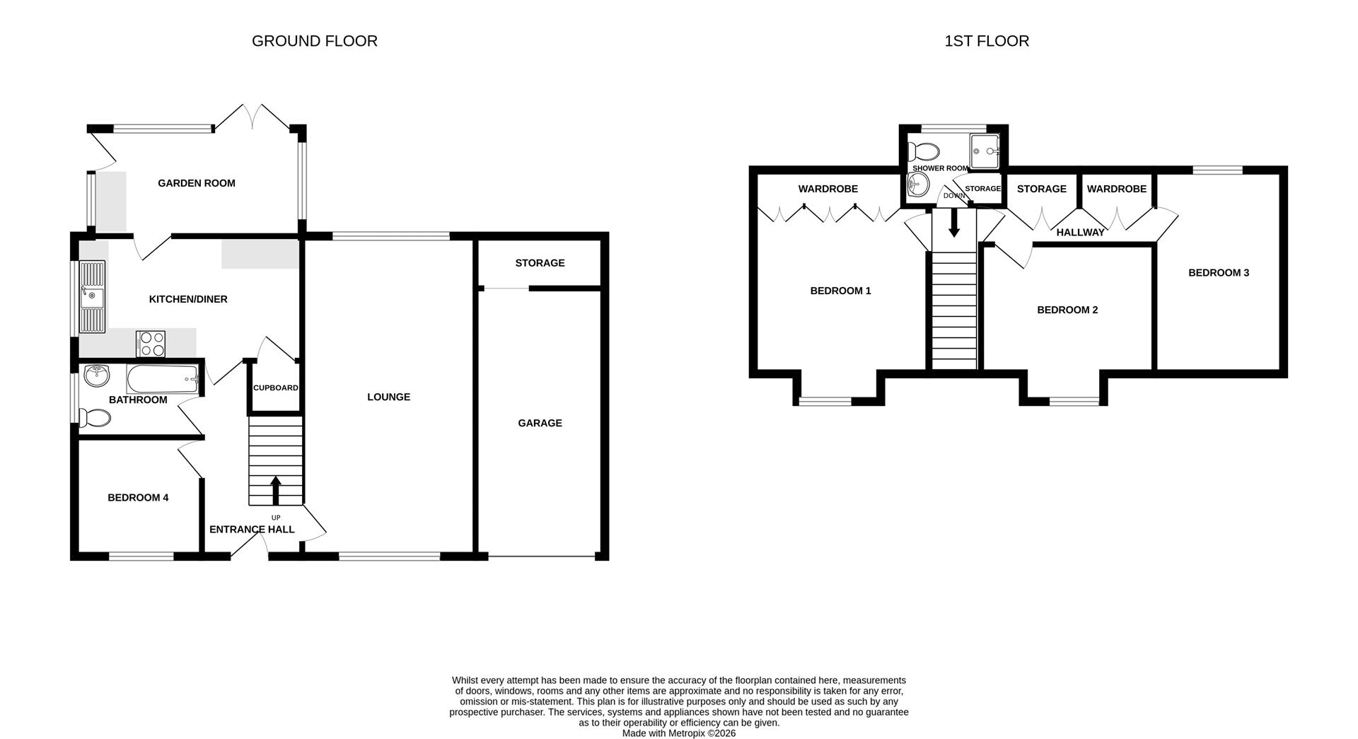 14, Onedin Close, King's Lynn floorplan