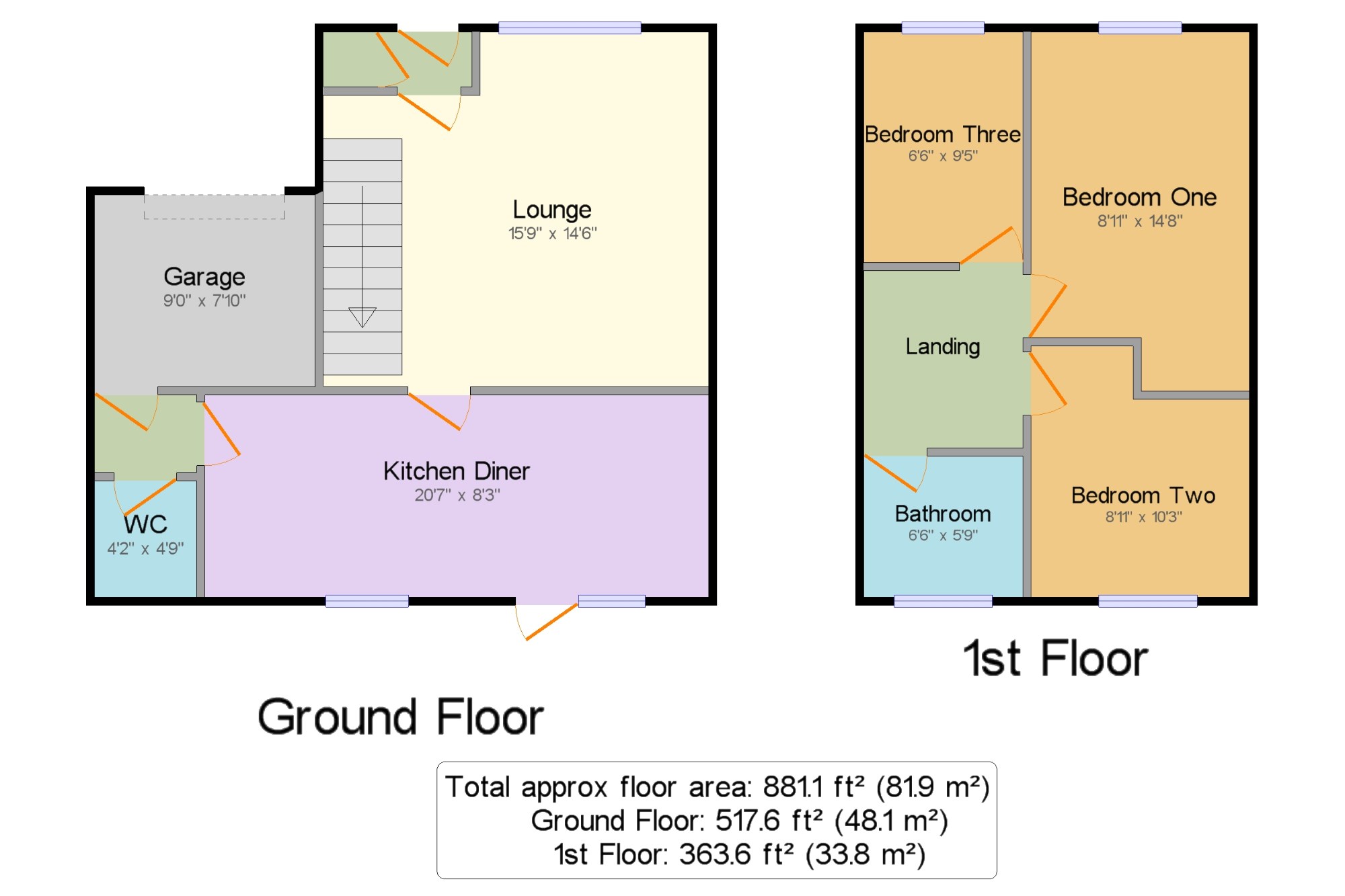 3 Bedrooms End terrace house for sale in Drummond Way, Macclesfield, Cheshire SK10