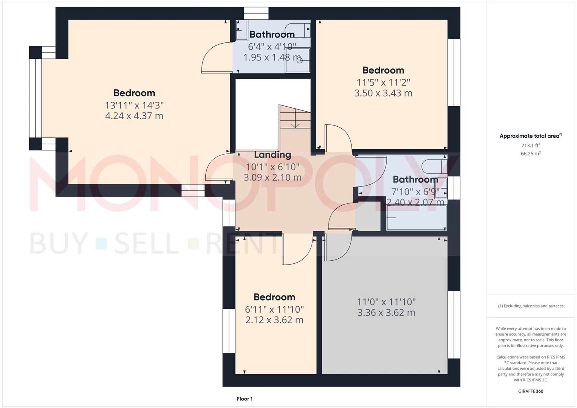 17 Broadoaks Darland Lane, Wrexham floorplan