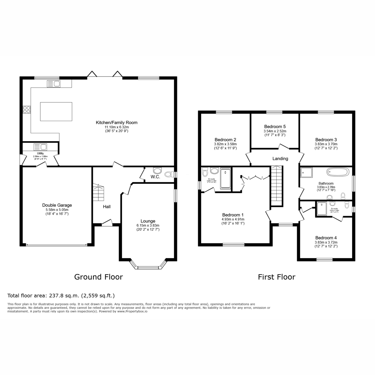 2, Chapel Fold, Chorley floorplan