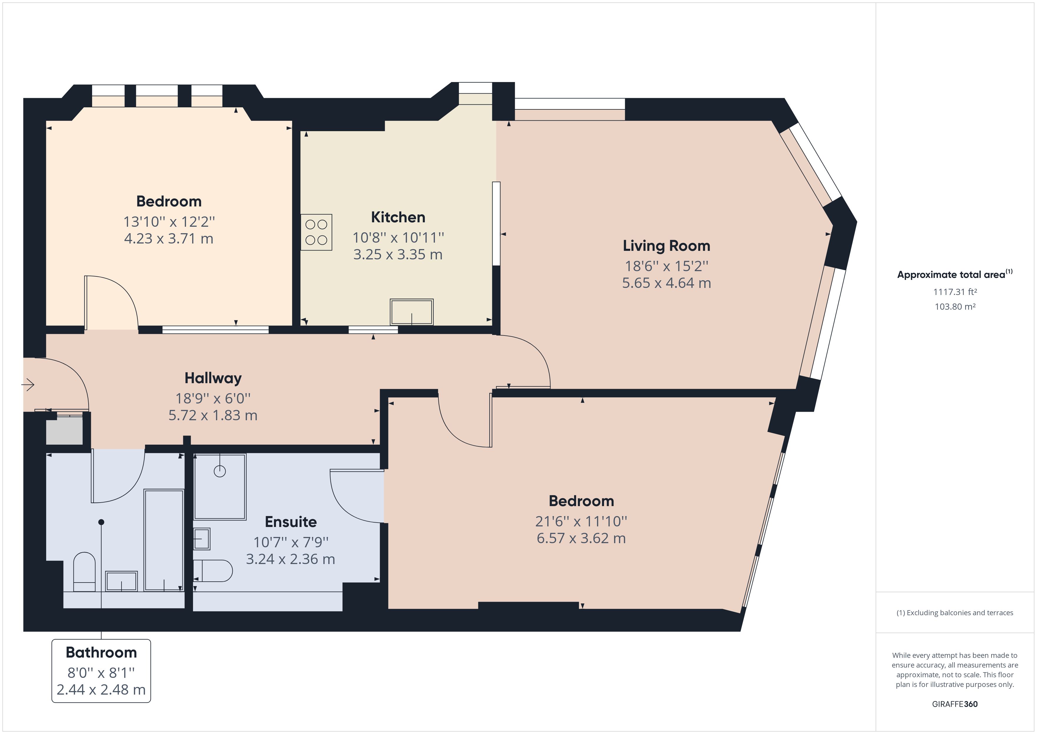 Flat 2,, Dorset House, Clevedon floorplan