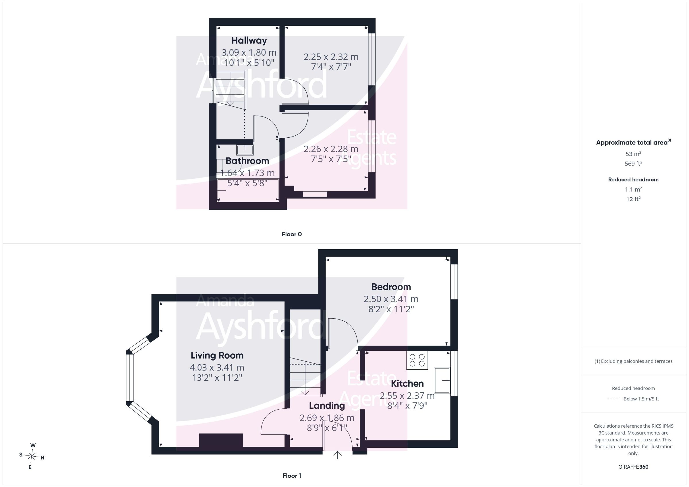 Flat B, 15 The Greebys, Paignton floorplan
