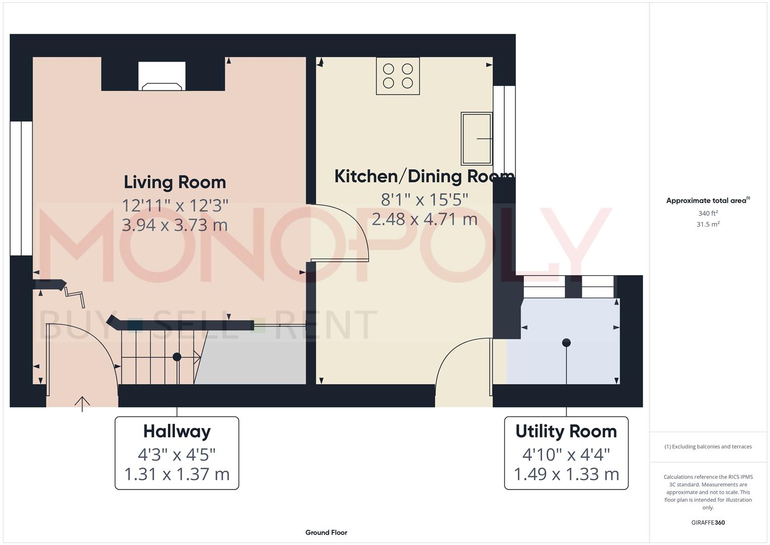 18, Cunliffe Walk, Wrexham floorplan
