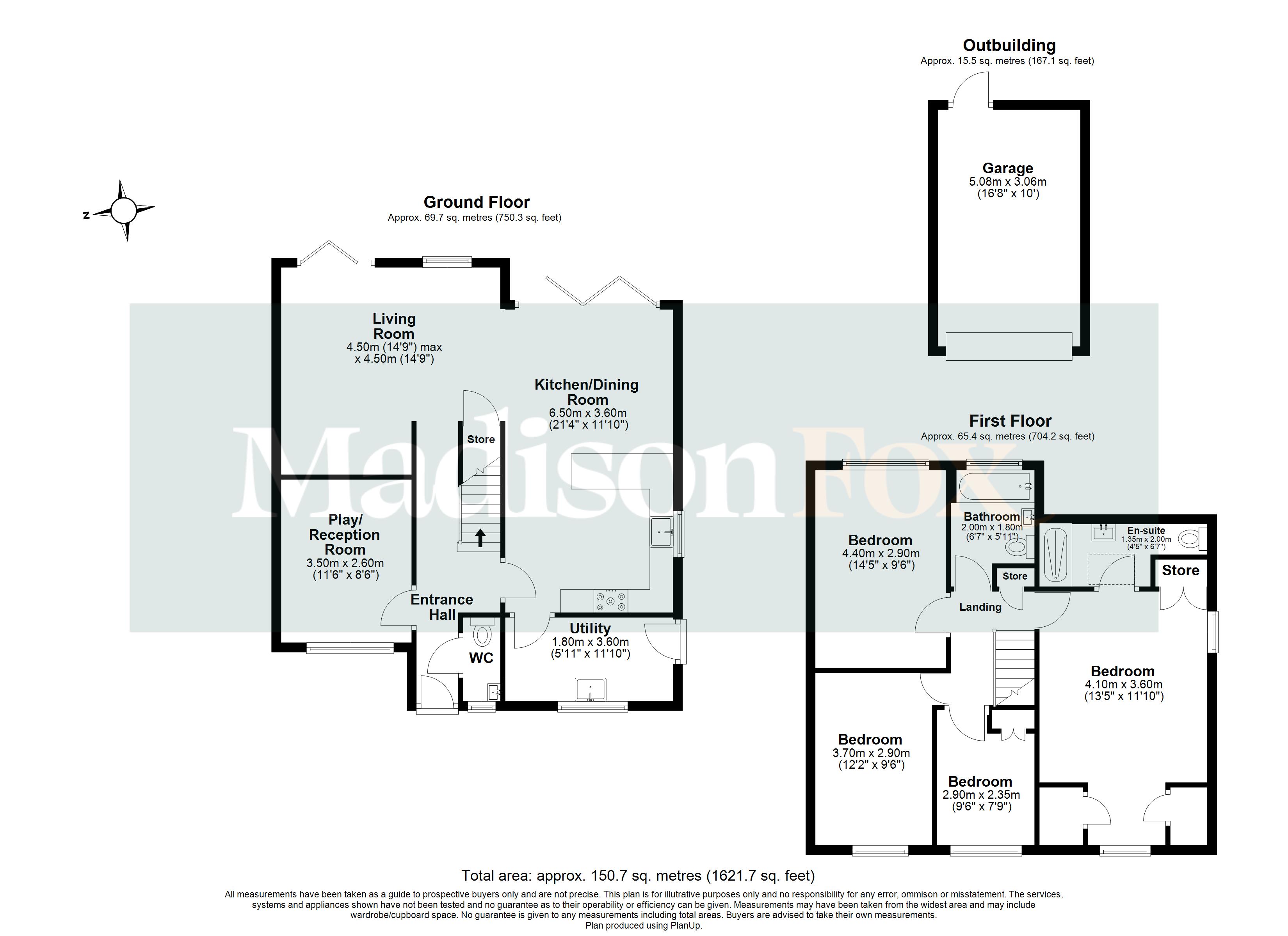 8, The Moat, Ongar floorplan