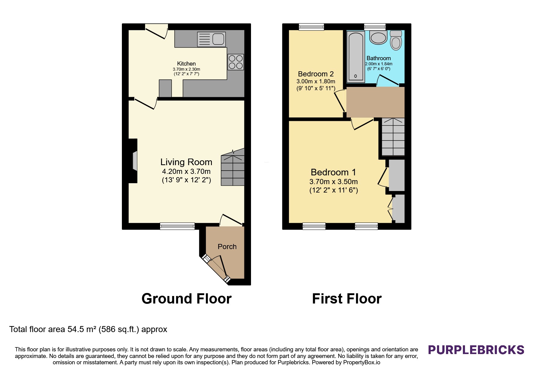 73, Chaucer Road, Workington floorplan