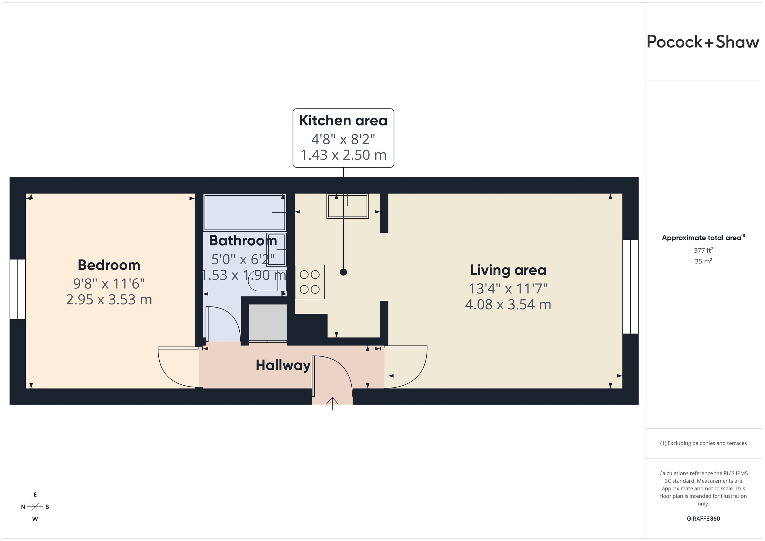 5 Beagle Court Telegraph Street, Cambridge floorplan