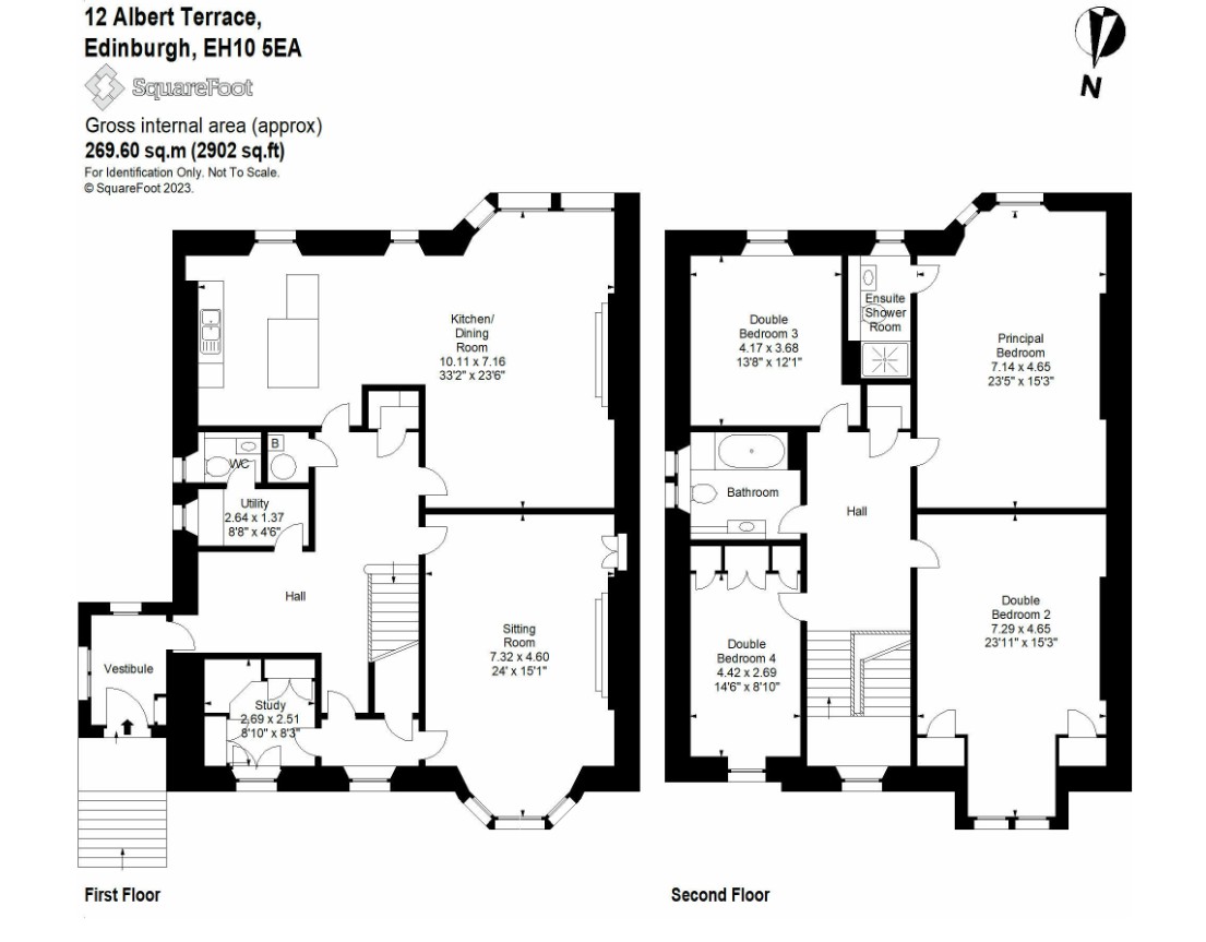 12, Albert Terrace, Edinburgh floorplan