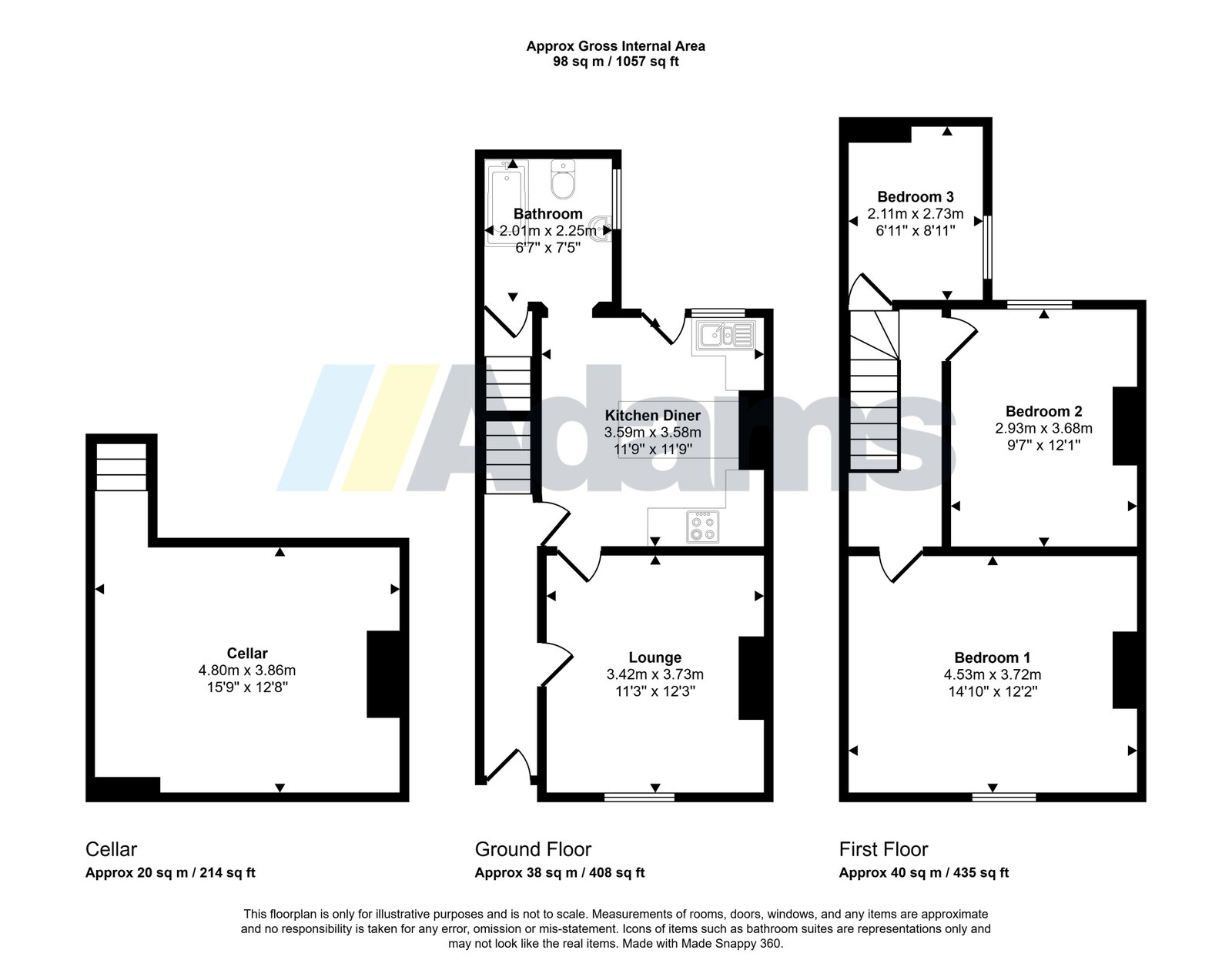 Greenway Road, Runcorn floorplan