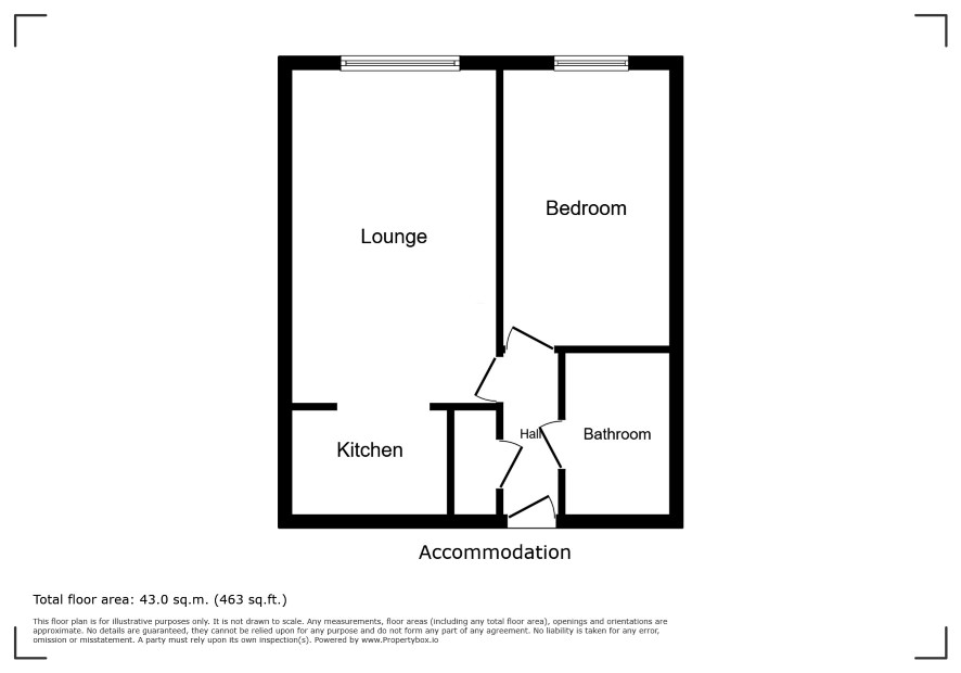 34 Strand Court, The Esplanade, Grange-Over-Sands floorplan