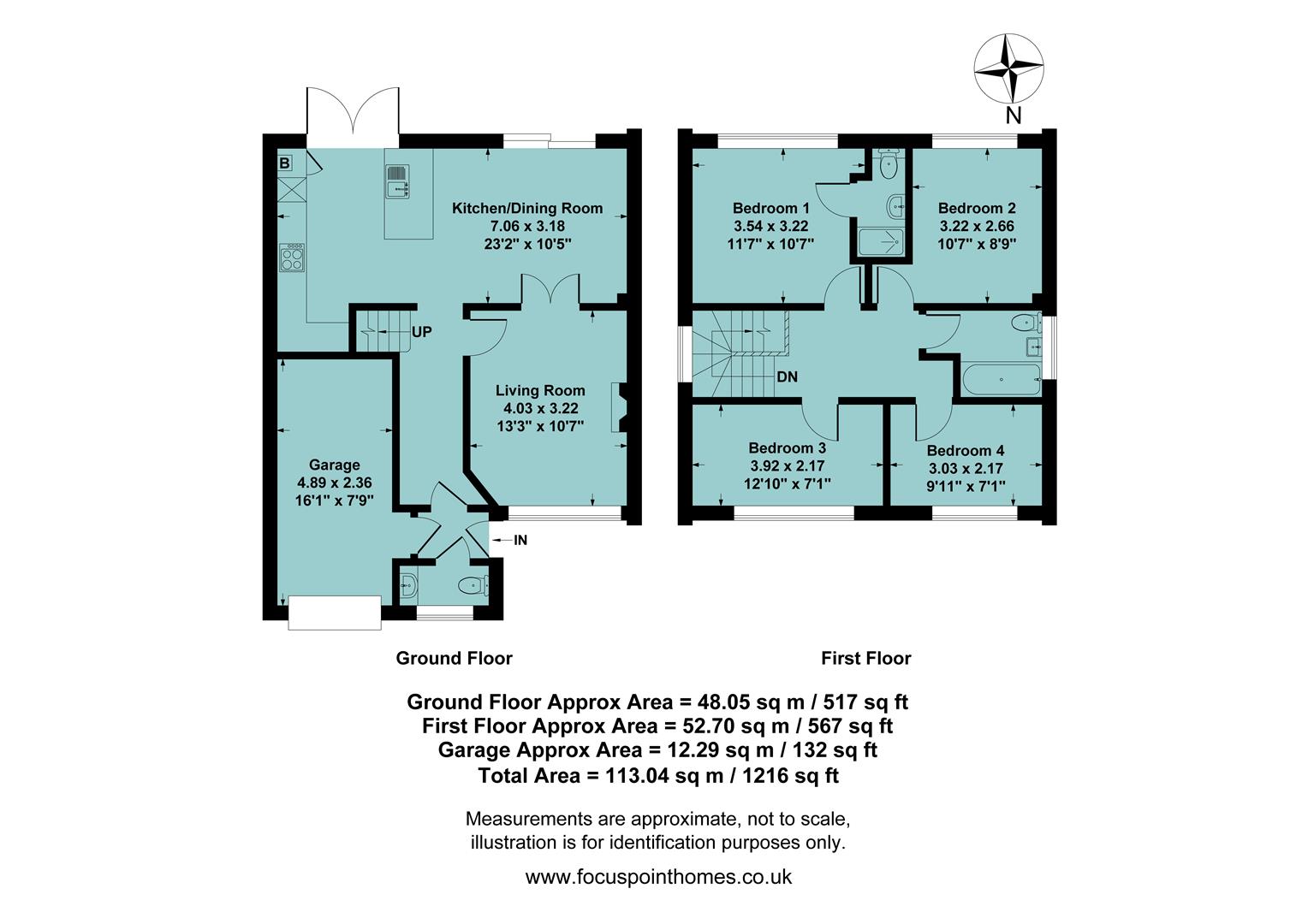 11, Washle Drive, Middleton Cheney floorplan