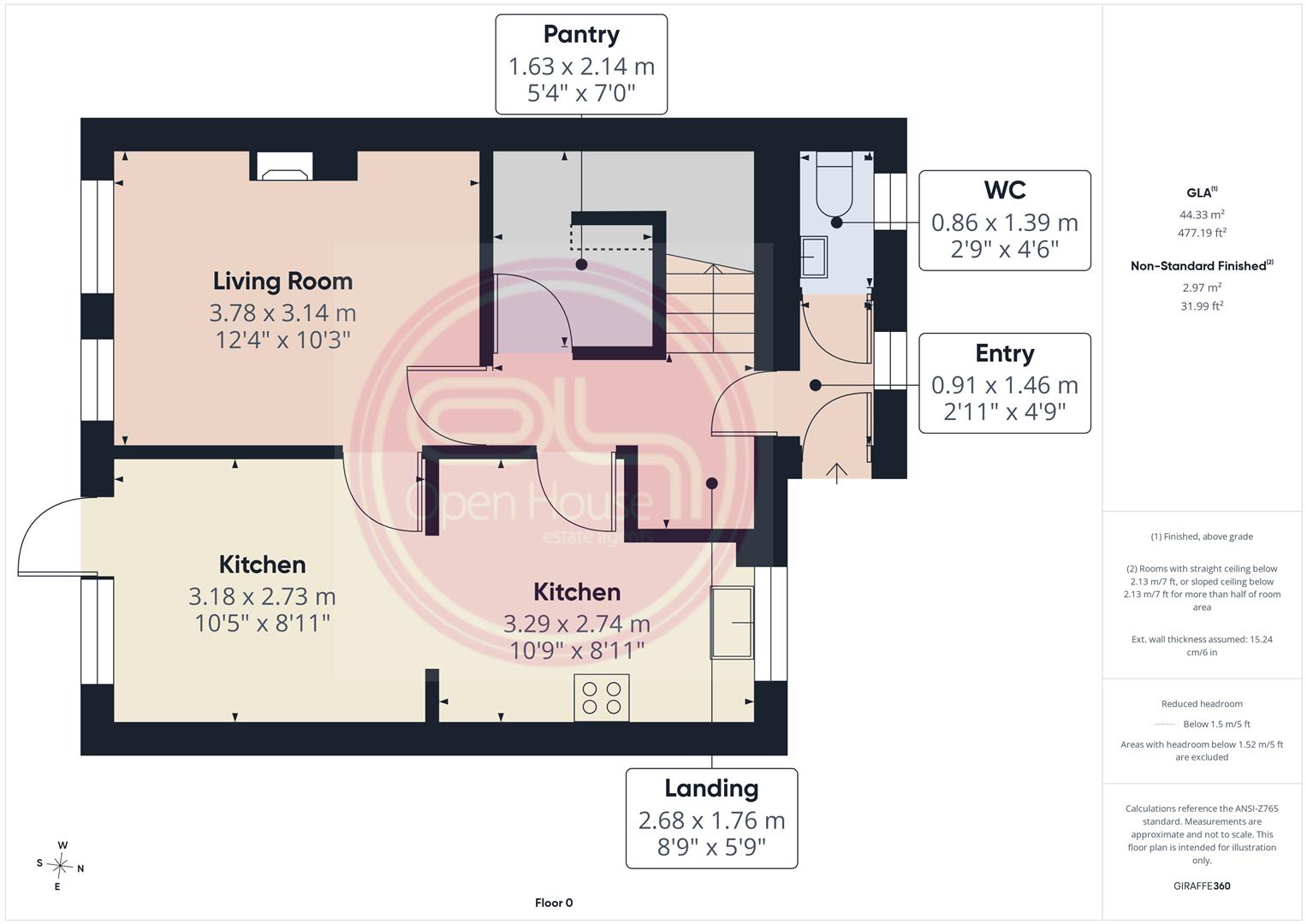 18, Osprey Close, Burton-On-Trent floorplan