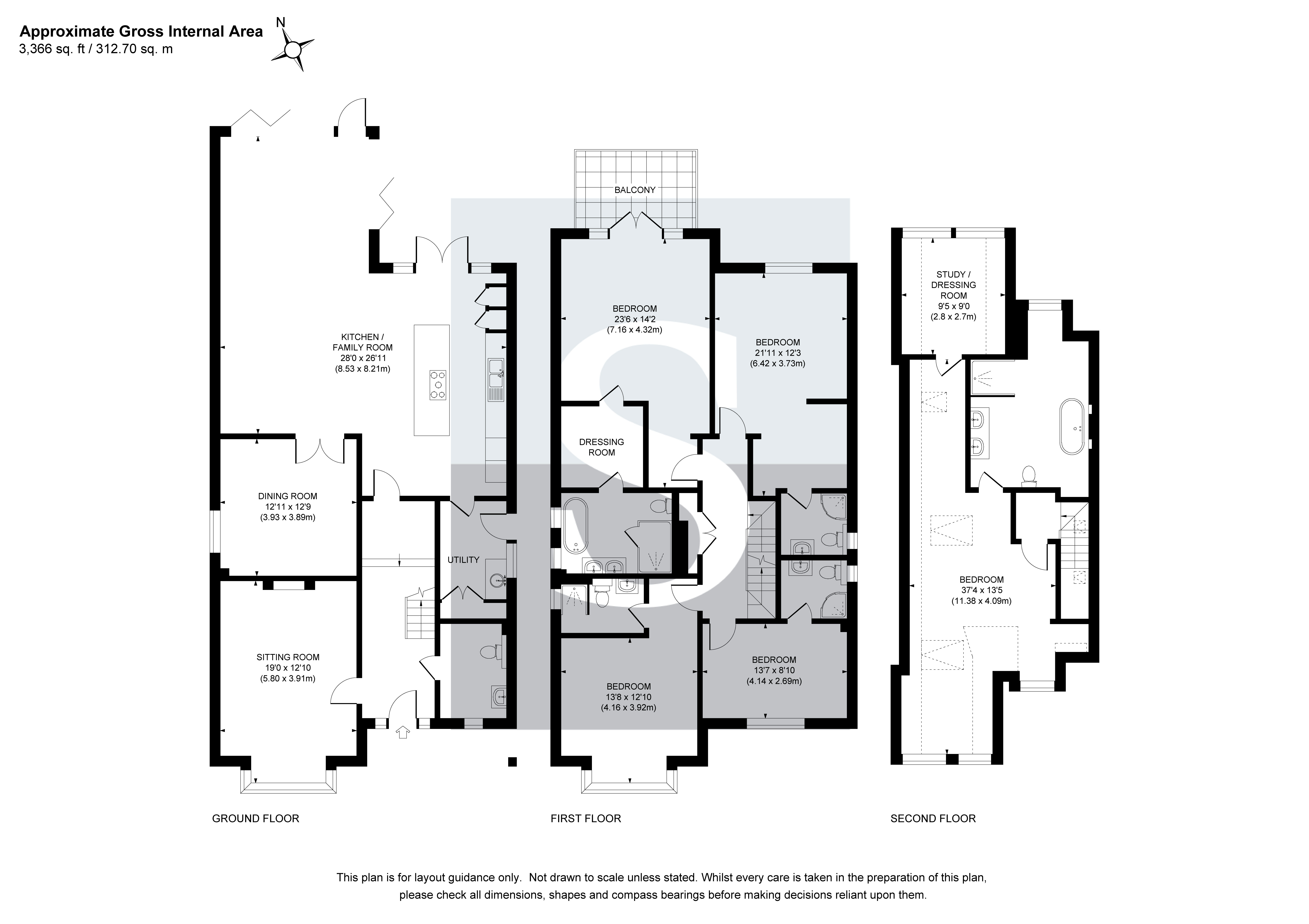 15a, St. Omer Road, Surrey floorplan