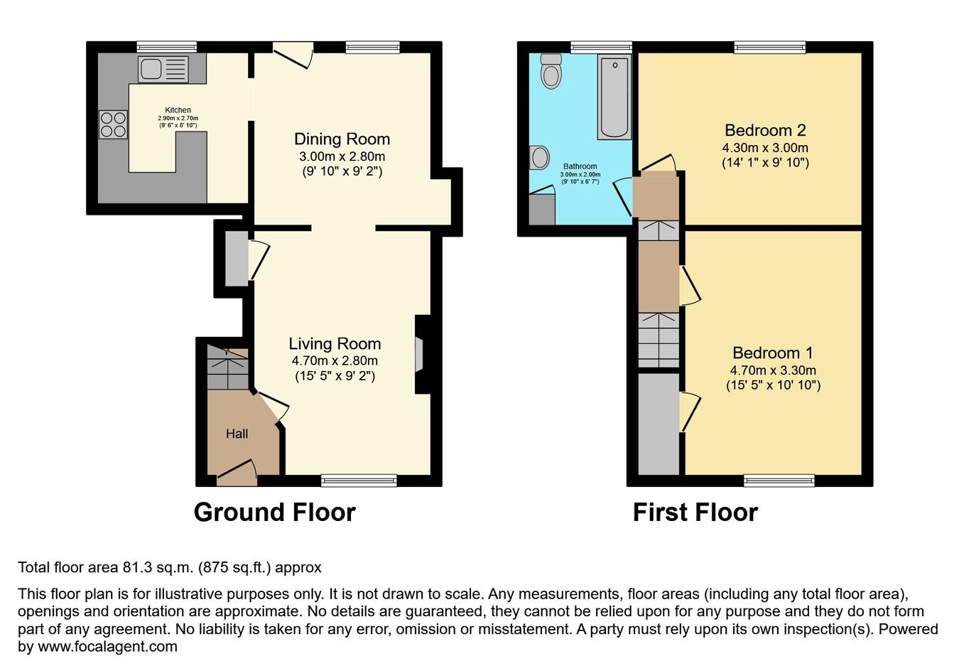 Chapel Row, Otley floorplan