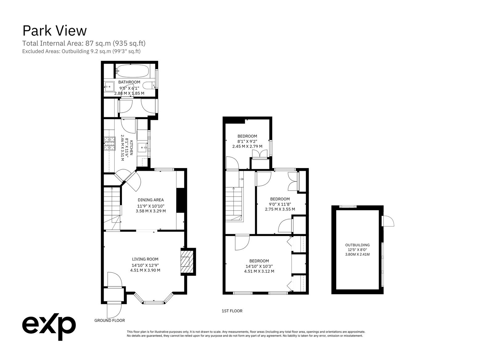 Parkview,3, Langley Vale Road, Epsom floorplan