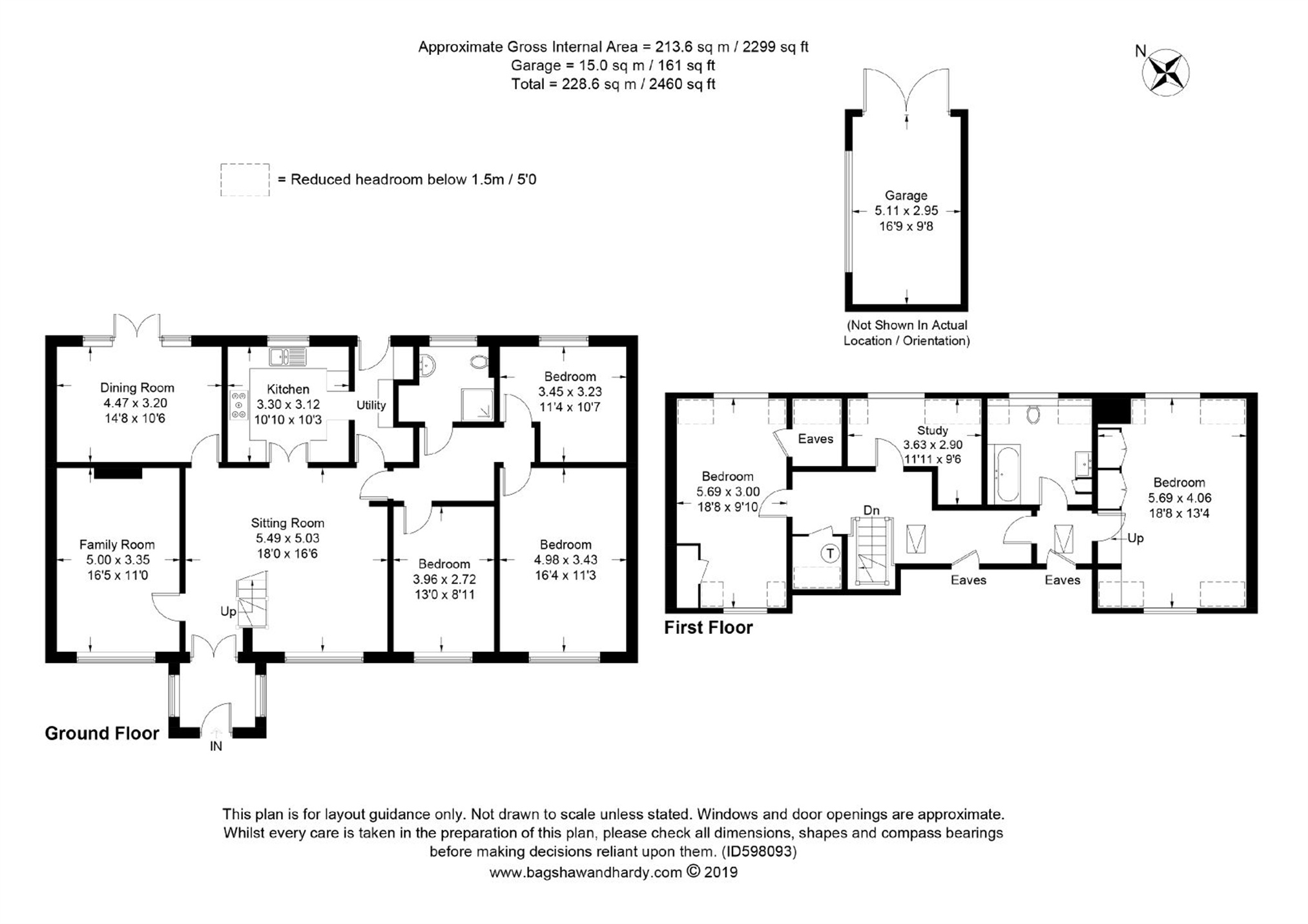5 bed detached house for sale in West Grove, Hersham, WaltonOnThames