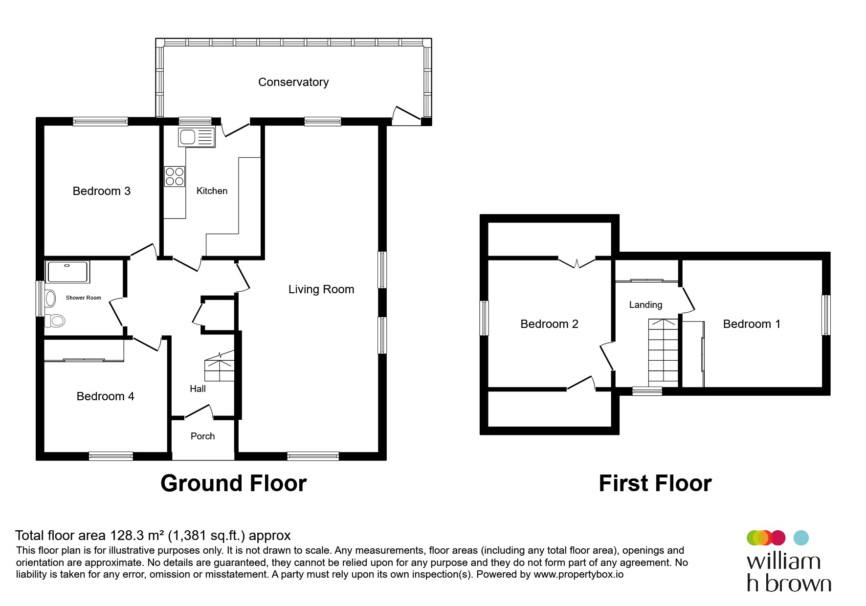 21, Woodlands Drive, Huddersfield floorplan
