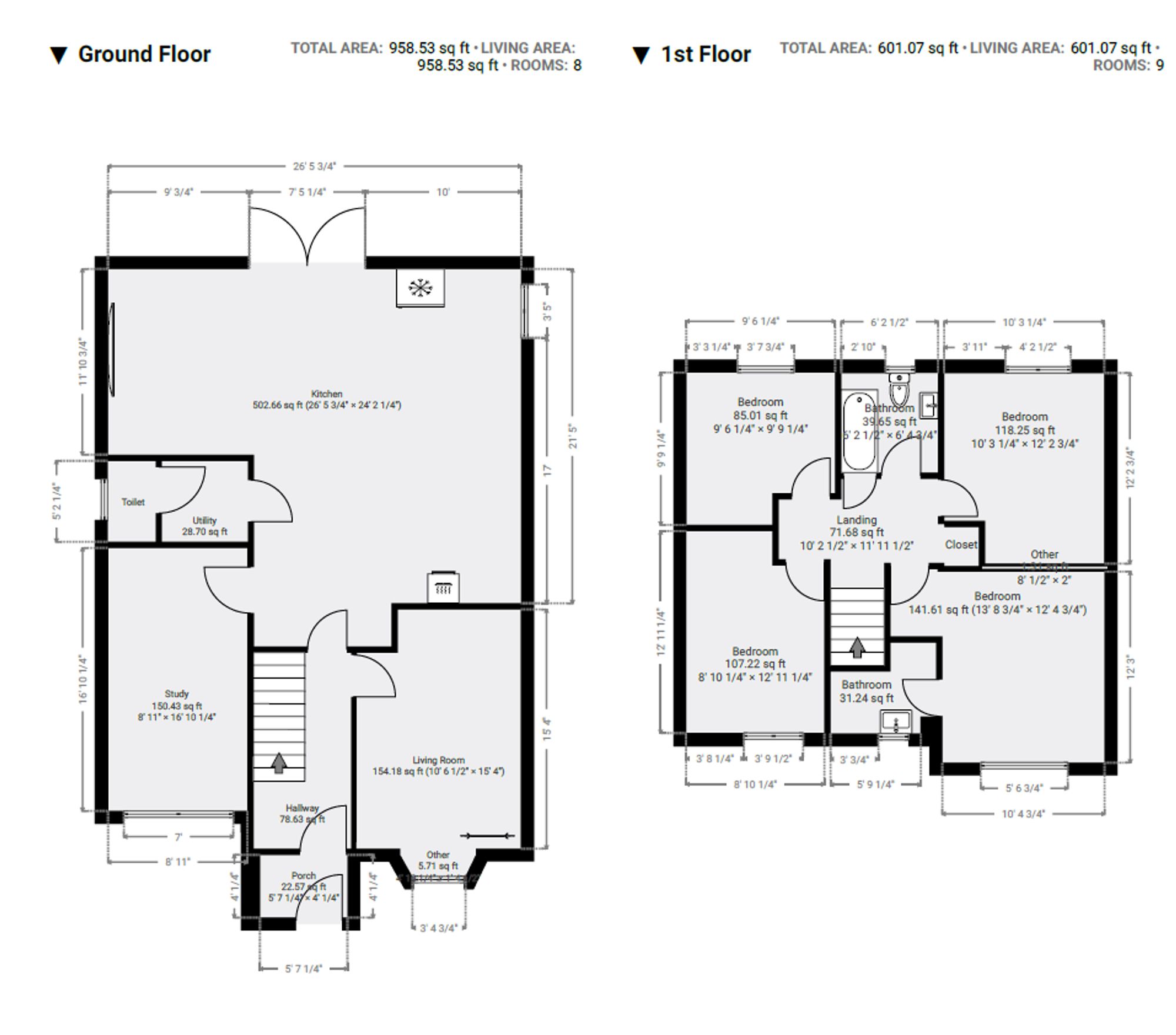 11 Drovers Close, Leicester floorplan