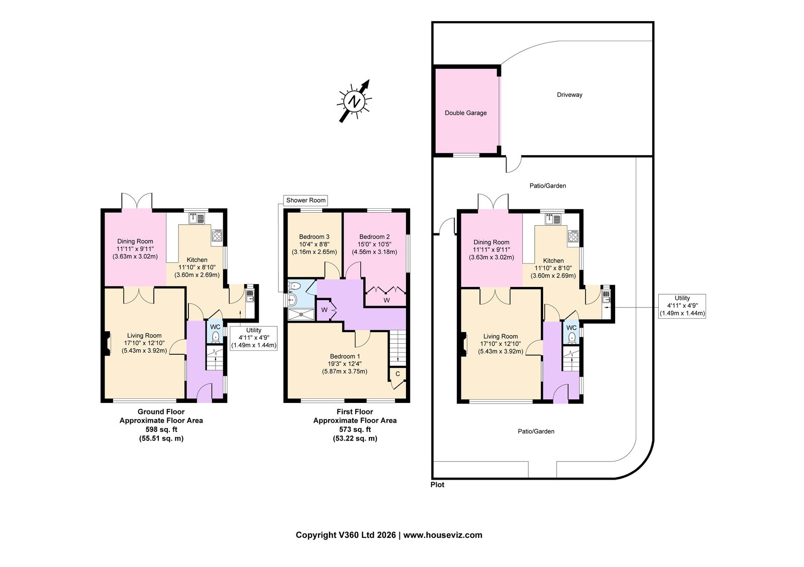 54, Village Way, Wallasey Village floorplan