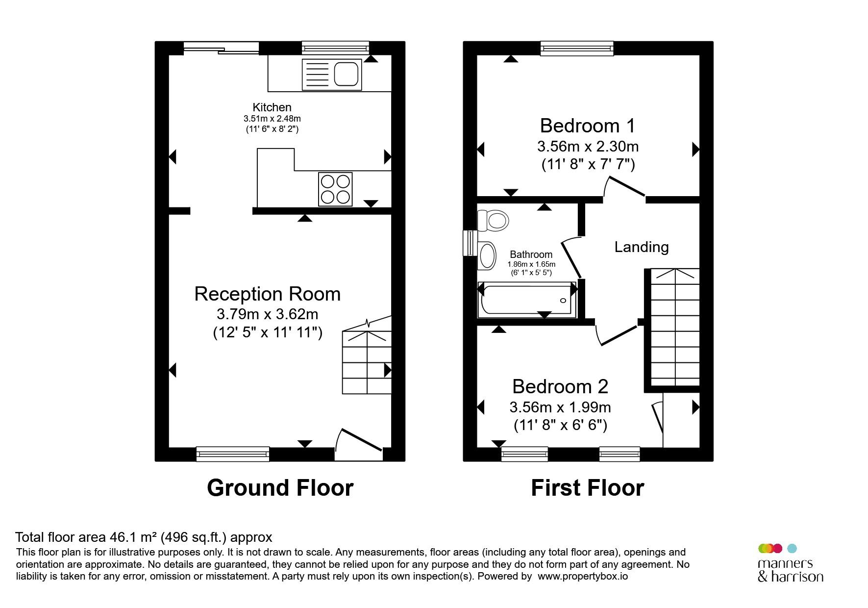 Byron Close, Billingham floorplan