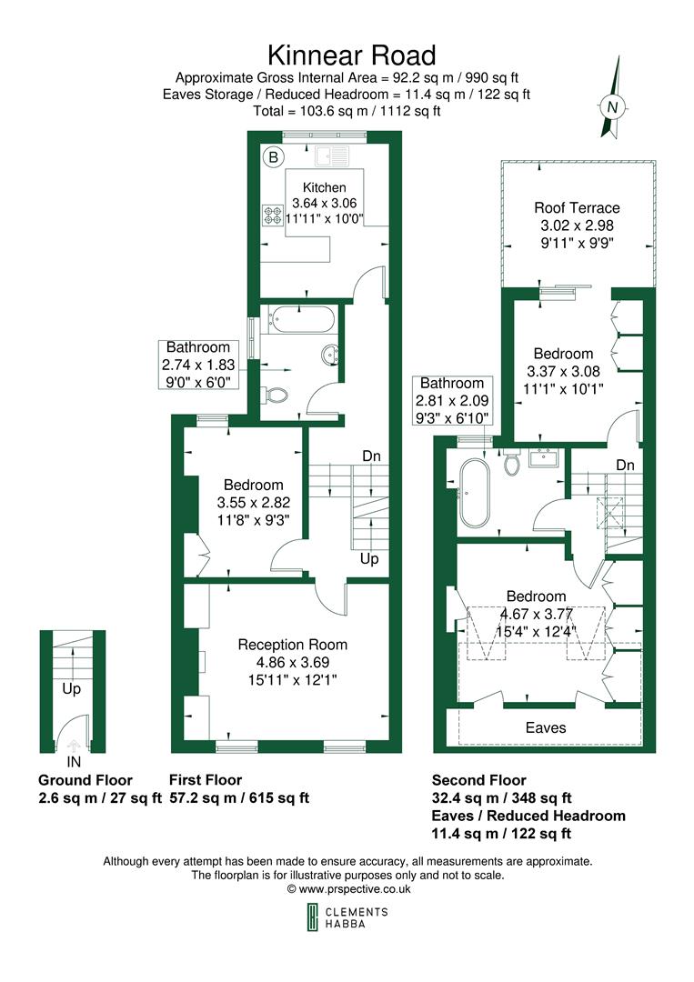 4, Kinnear Road, London floorplan
