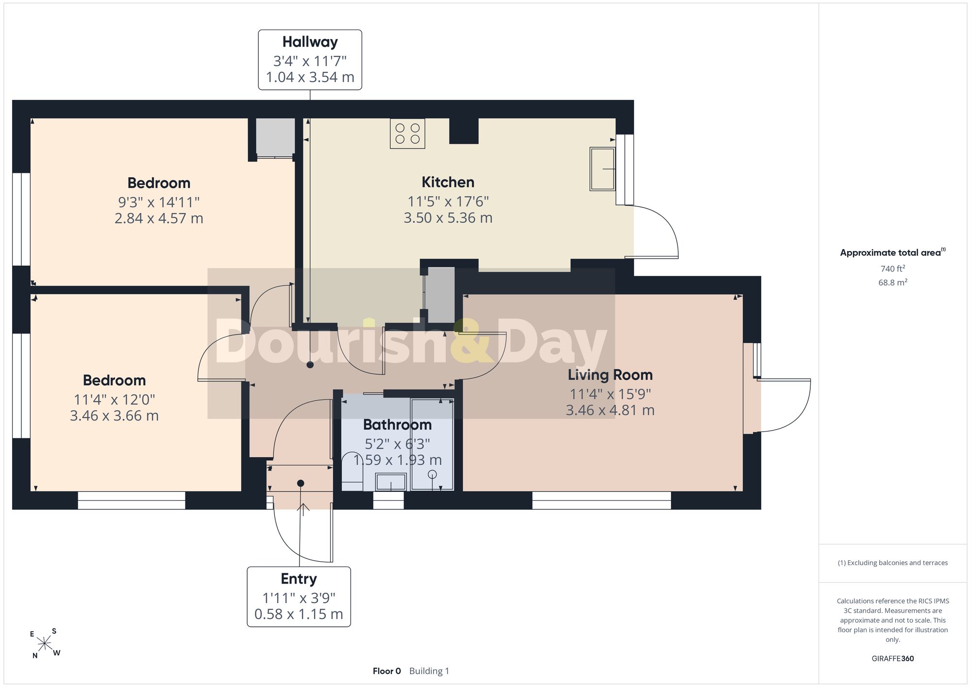 1 St. Michaels Close, Stafford floorplan