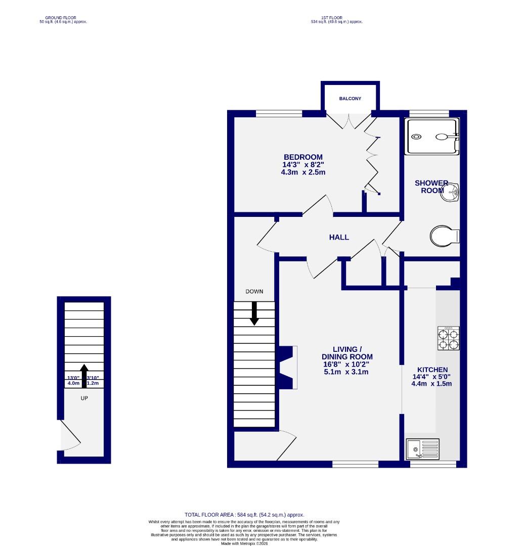9, Heslington Court, York floorplan