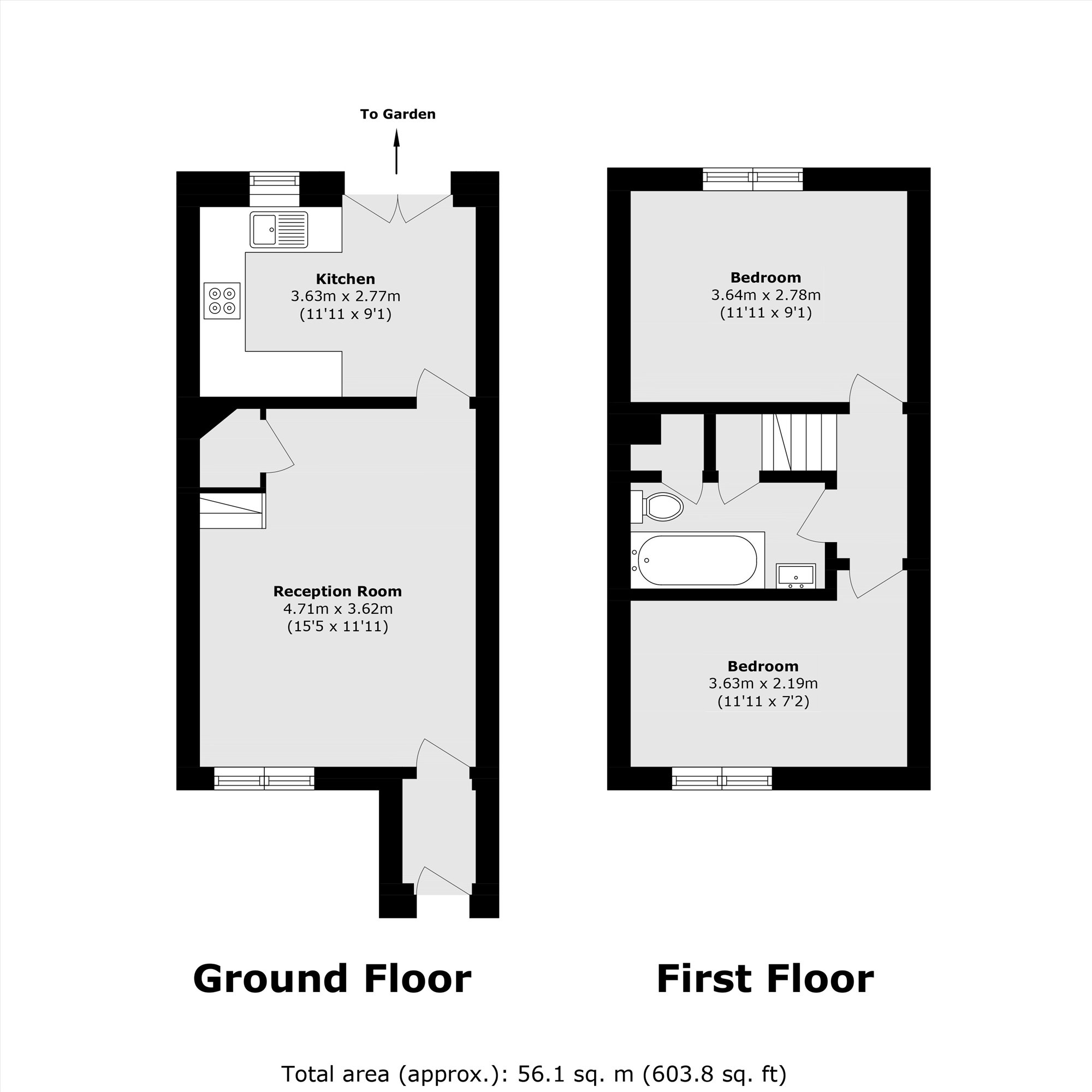 25, Burrow Road, London floorplan