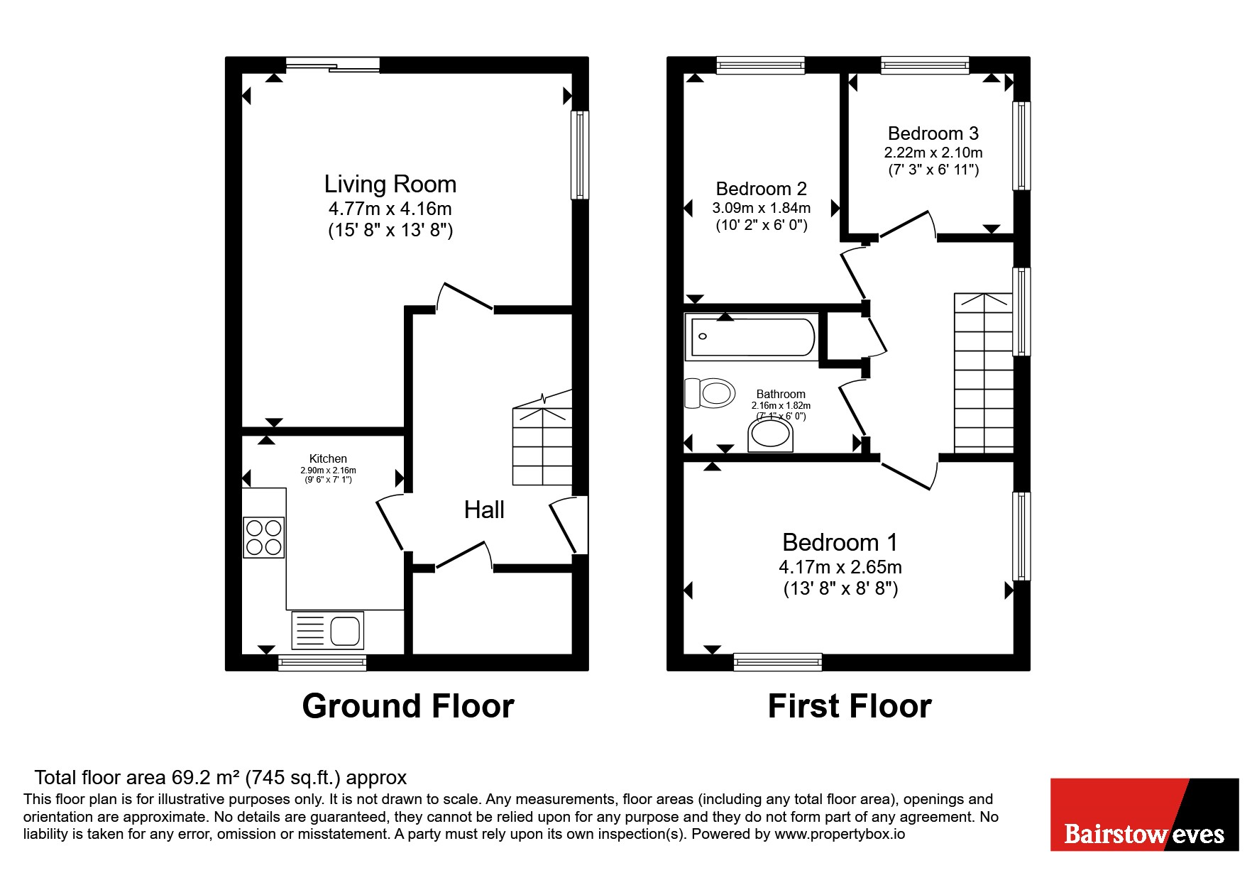 Oakford Close, Nottinghamshire floorplan