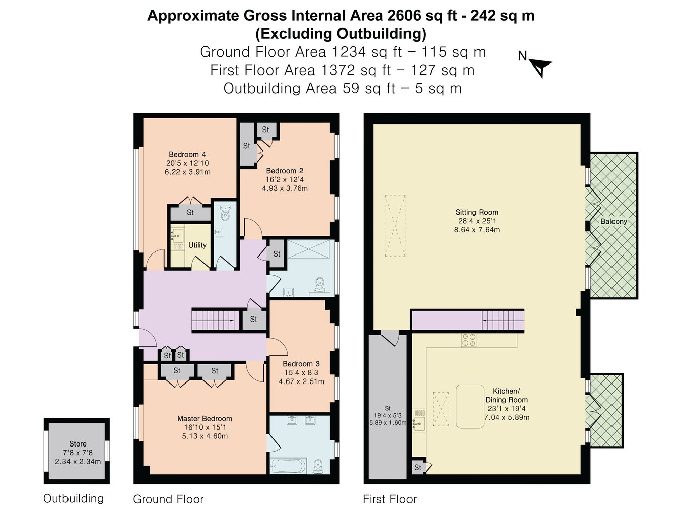 2 The Dye House, Longfords Mill, Minchinhampton floorplan