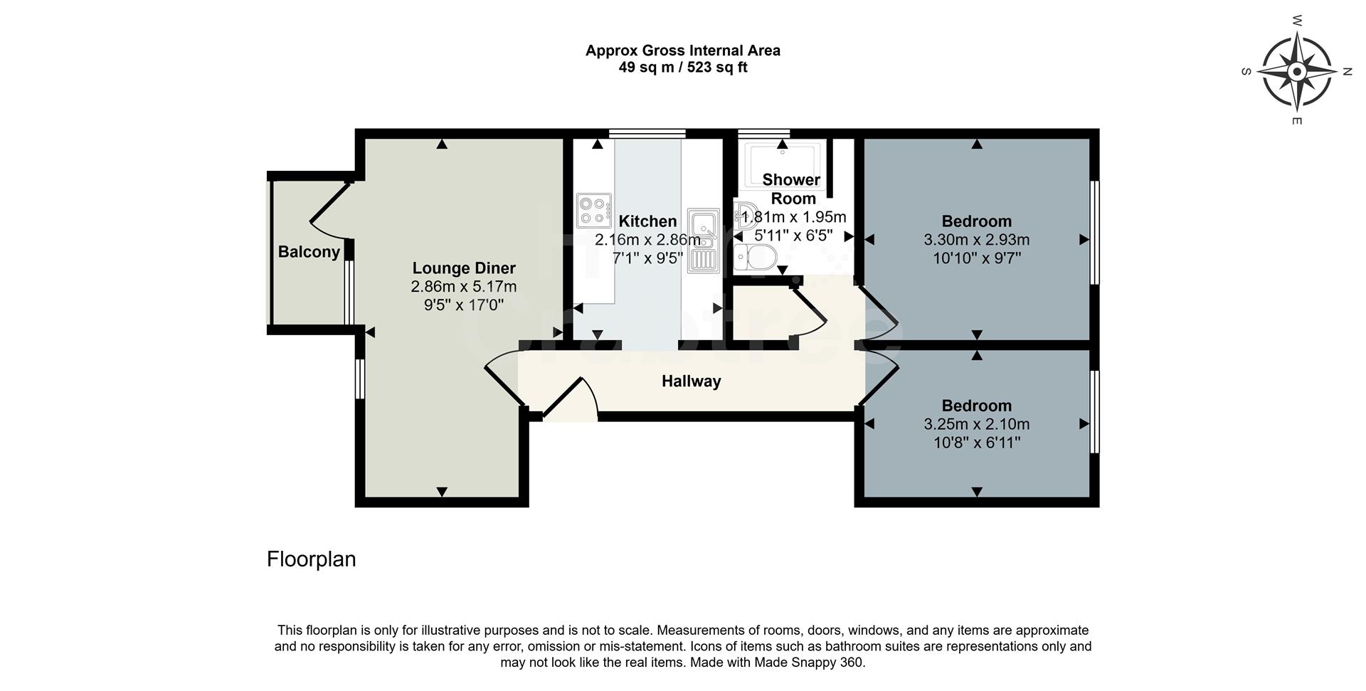 15, Goldcrest Drive, Cardiff floorplan