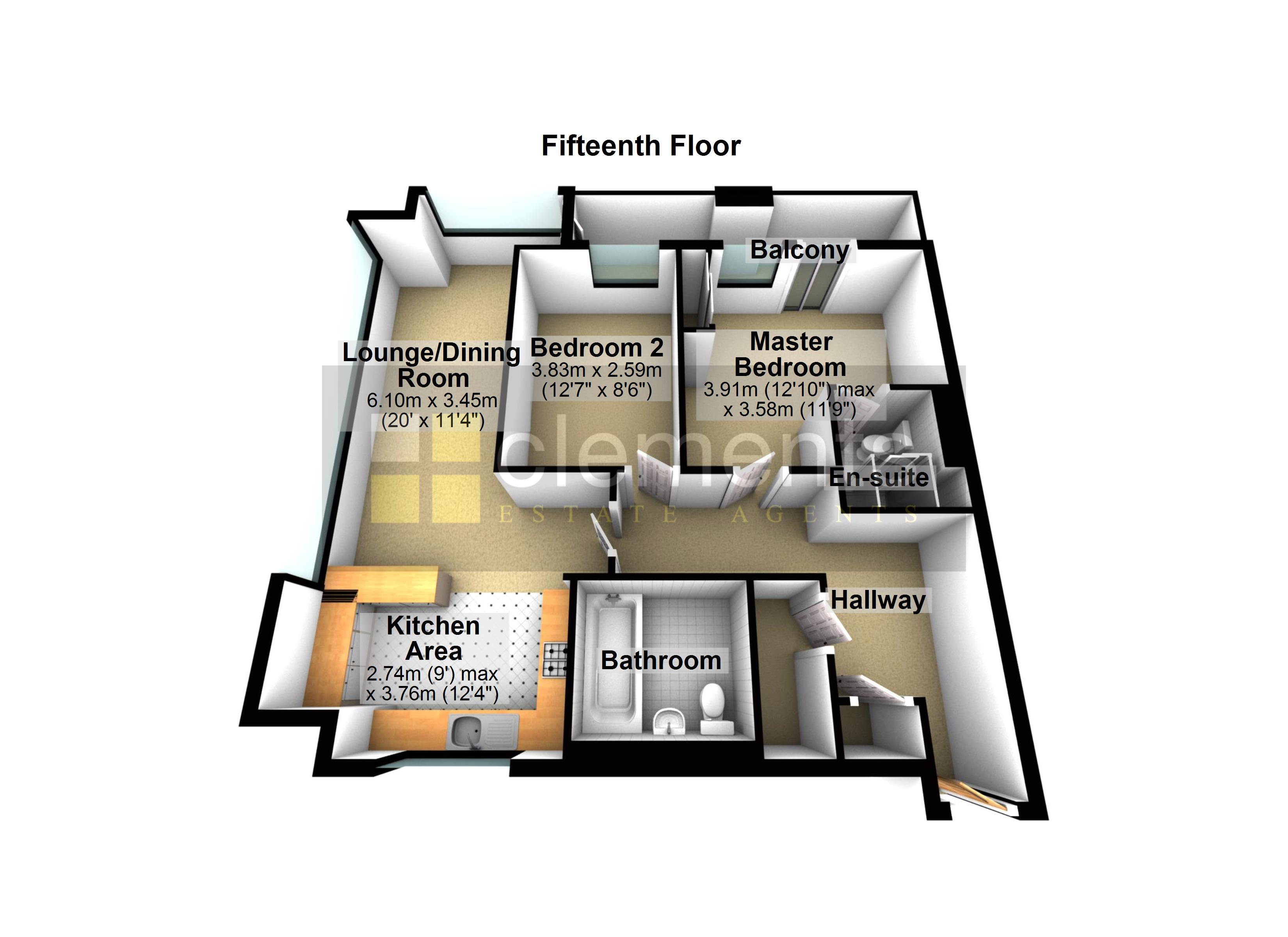 2 Bedrooms Flat for sale in Cotterells, Hemel Hempstead HP1