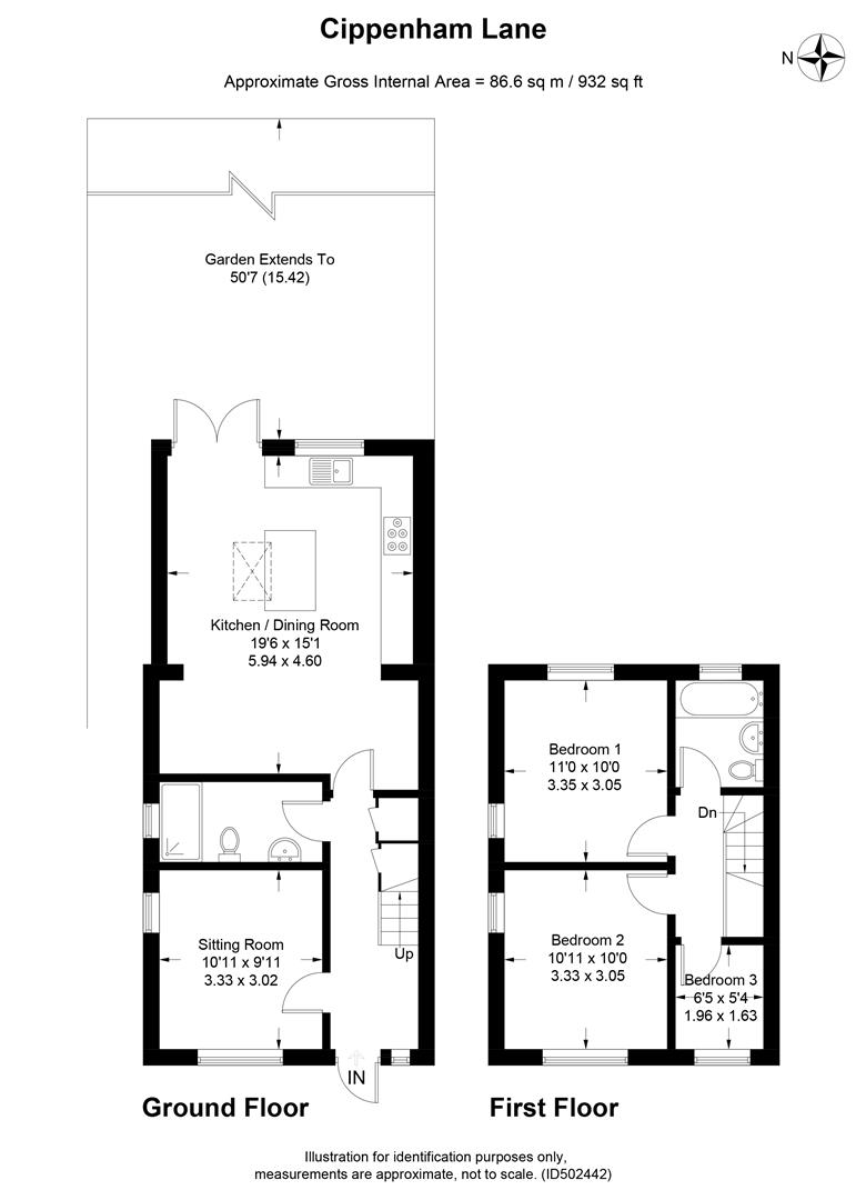 3 Bedrooms Semi-detached house for sale in Cippenham Lane, Cippenham, Slough SL1