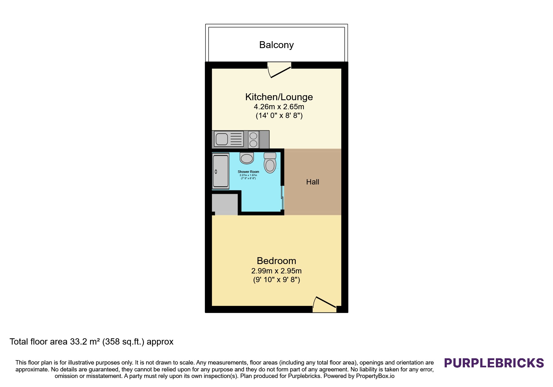 42 Simpson Street,, Liverpool floorplan