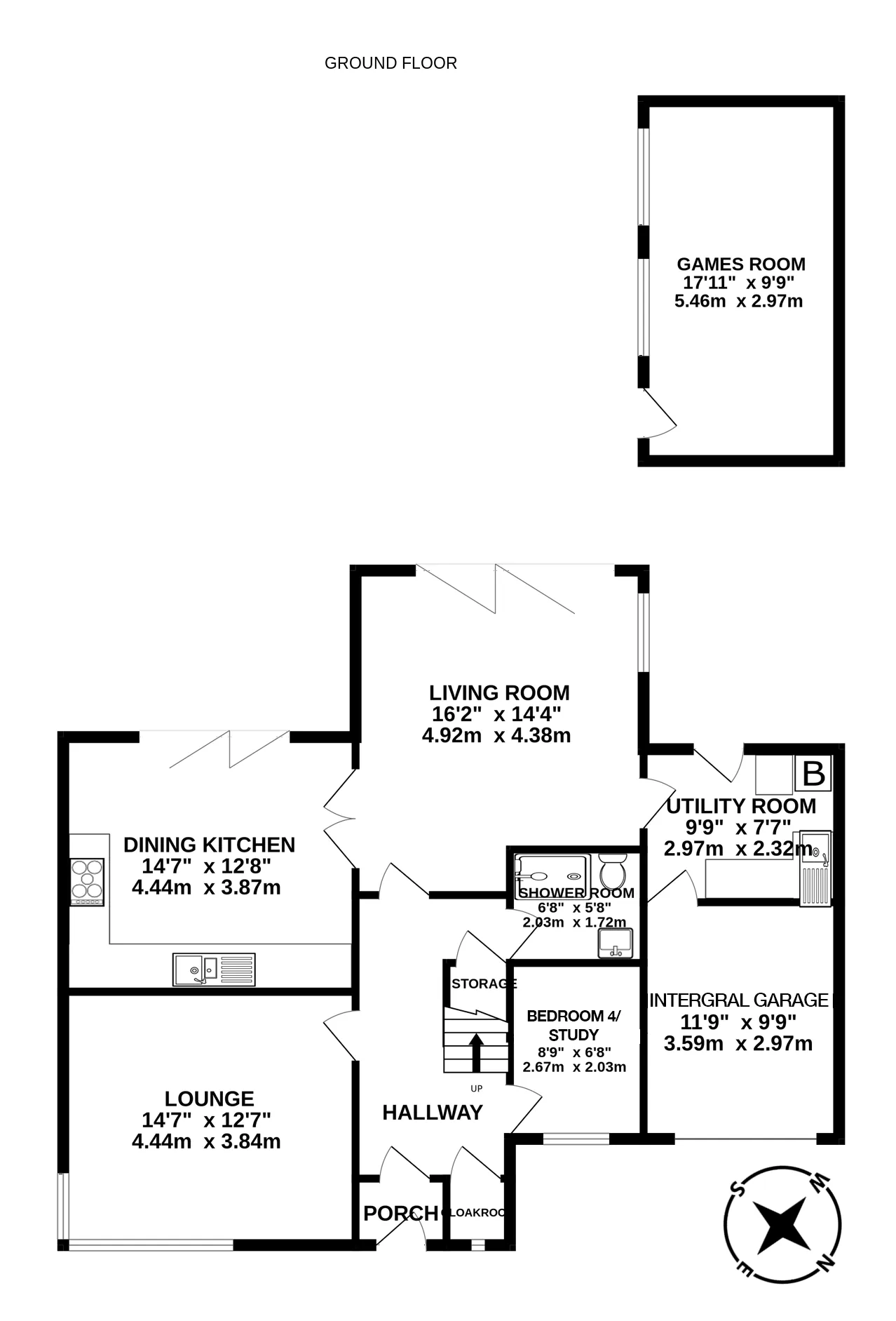 2, Wybourn Drive, Onchan floorplan