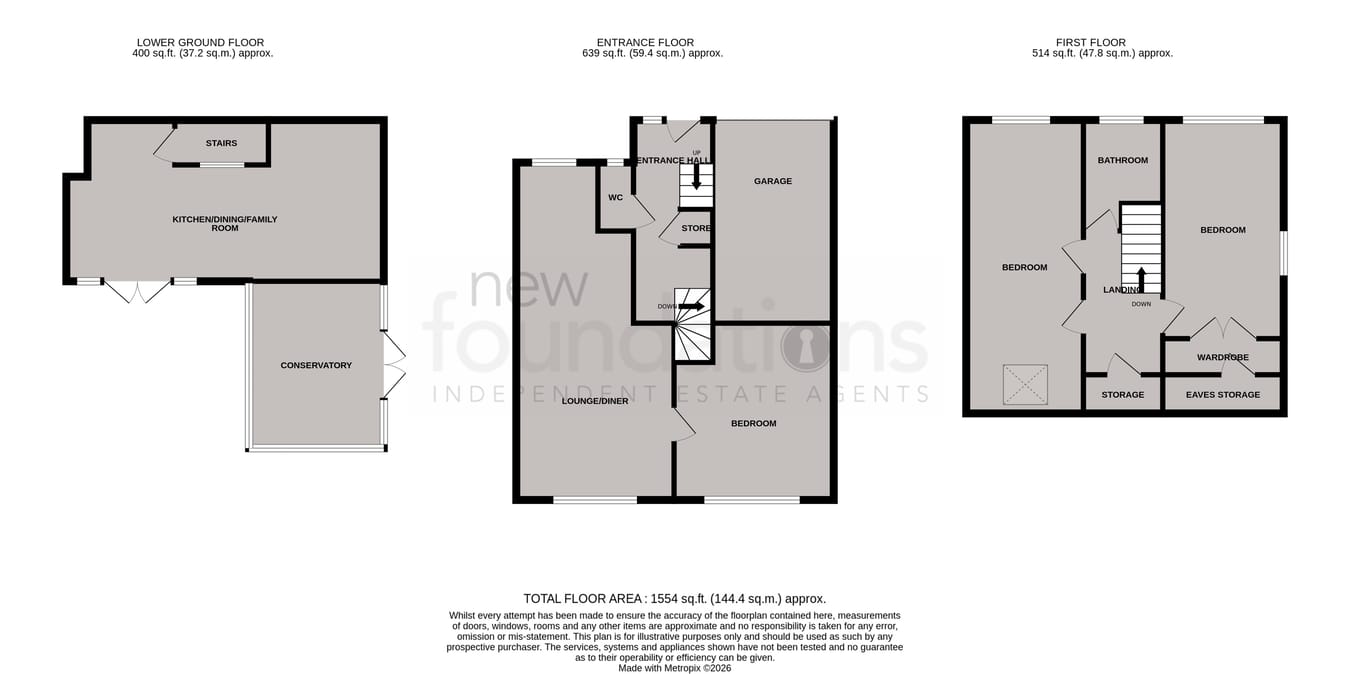 2, Norfolk Close, Bexhill-on-Sea floorplan