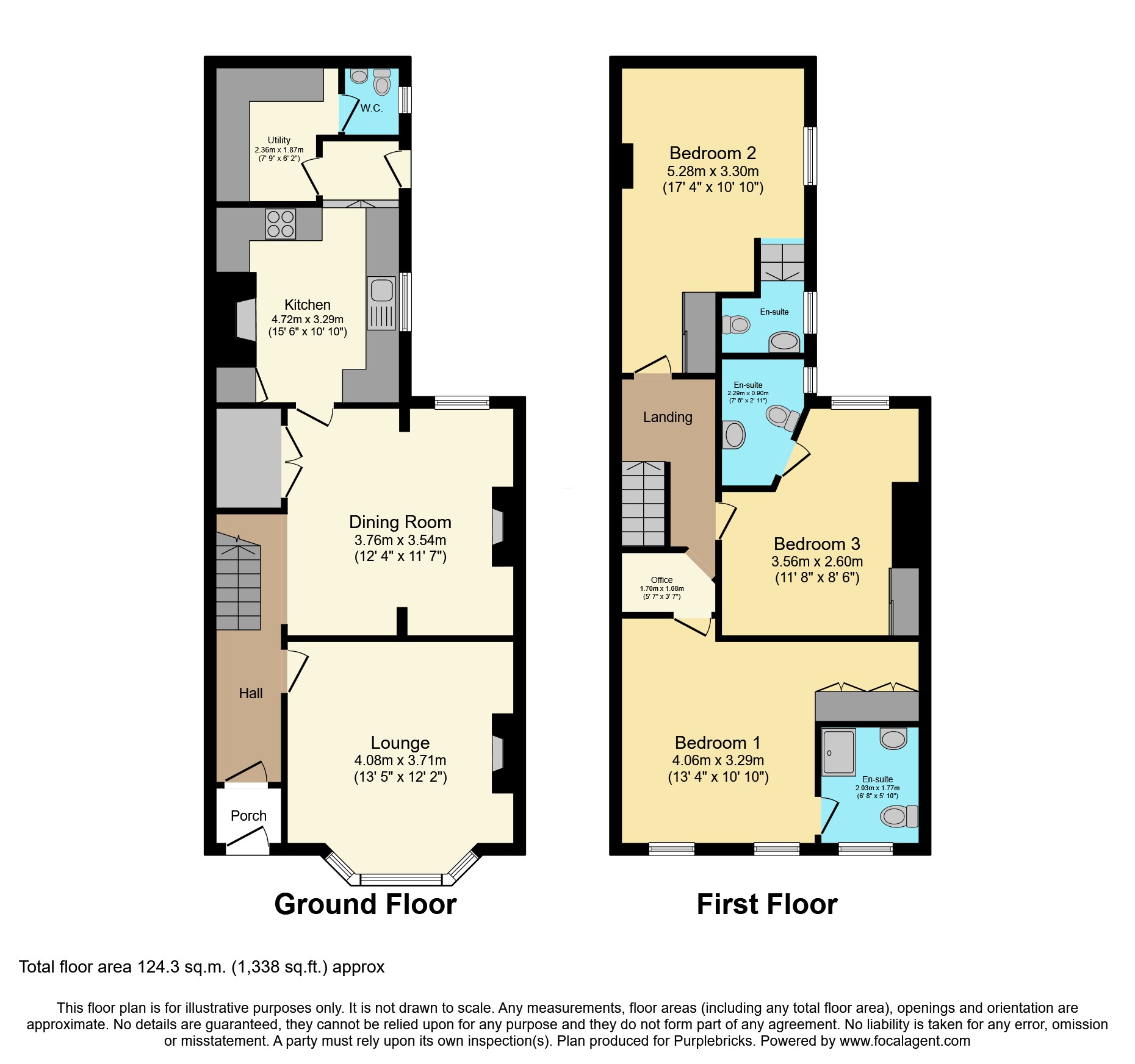 14, Grange Avenue, Scarborough floorplan