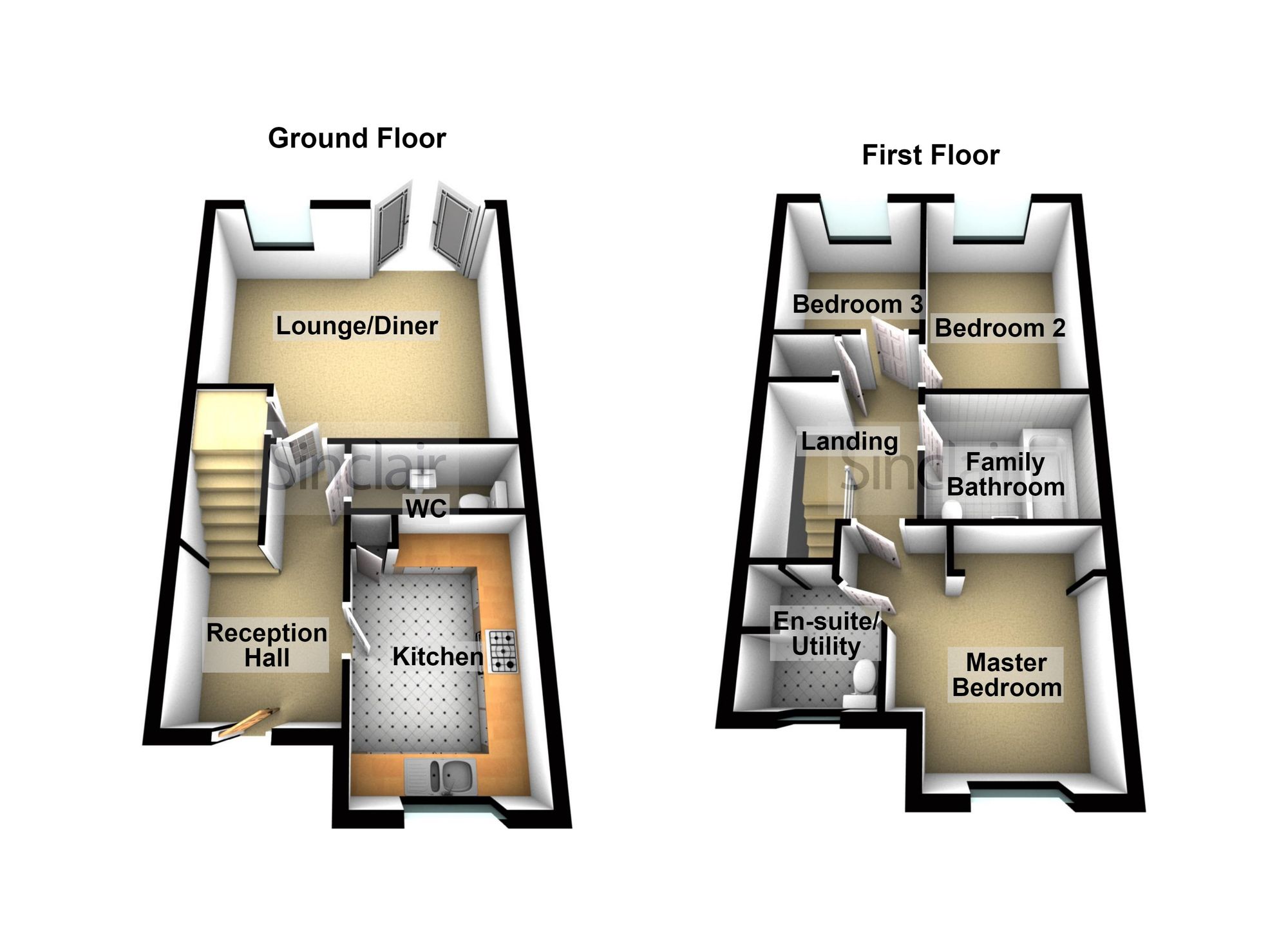 36 Southfield Avenue, Loughborough floorplan